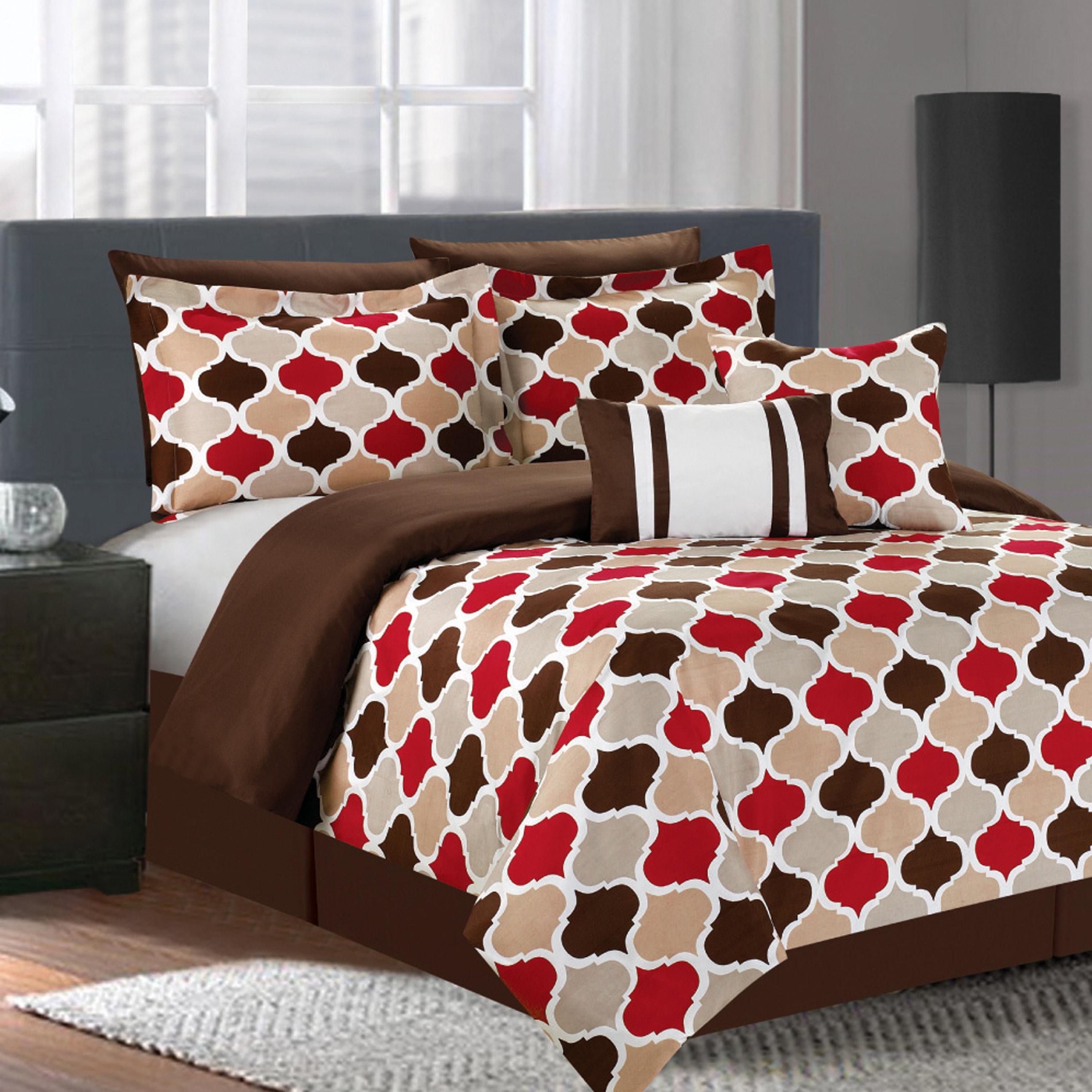 Luxury Home Serene 7 Piece Comforter Set Wayfair