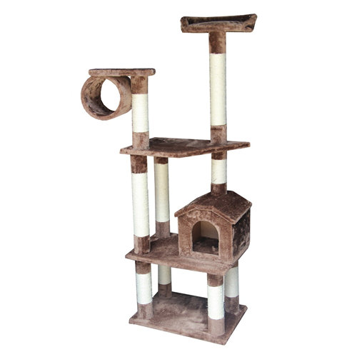 Kitty Mansions 68" Baltimore Cat Tree & Reviews Wayfair