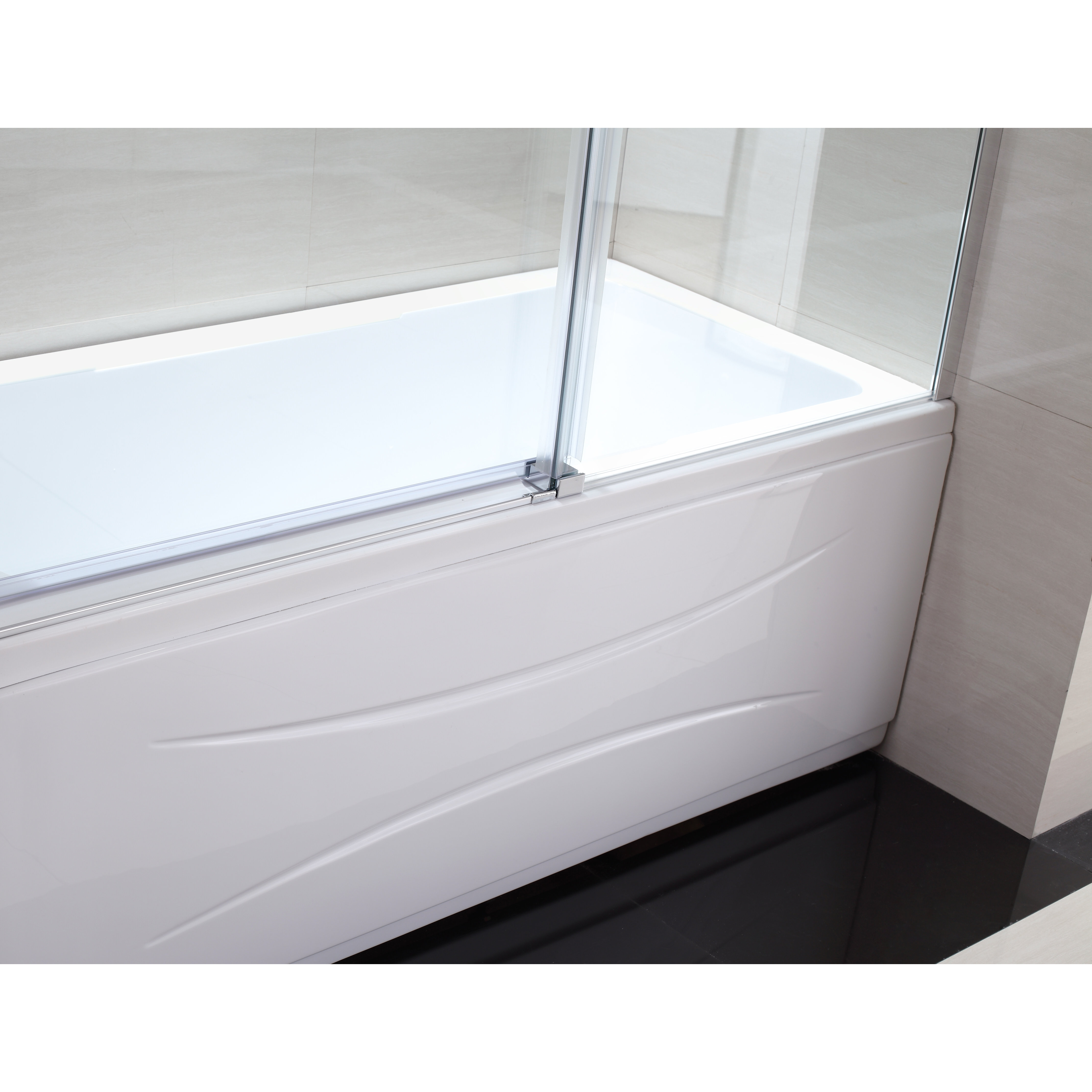 Ove Decors Sierra 59 X Single Sliding Tub Door Reviews Ove Decors Sierra 59 Quot X Single Sliding Tub Door