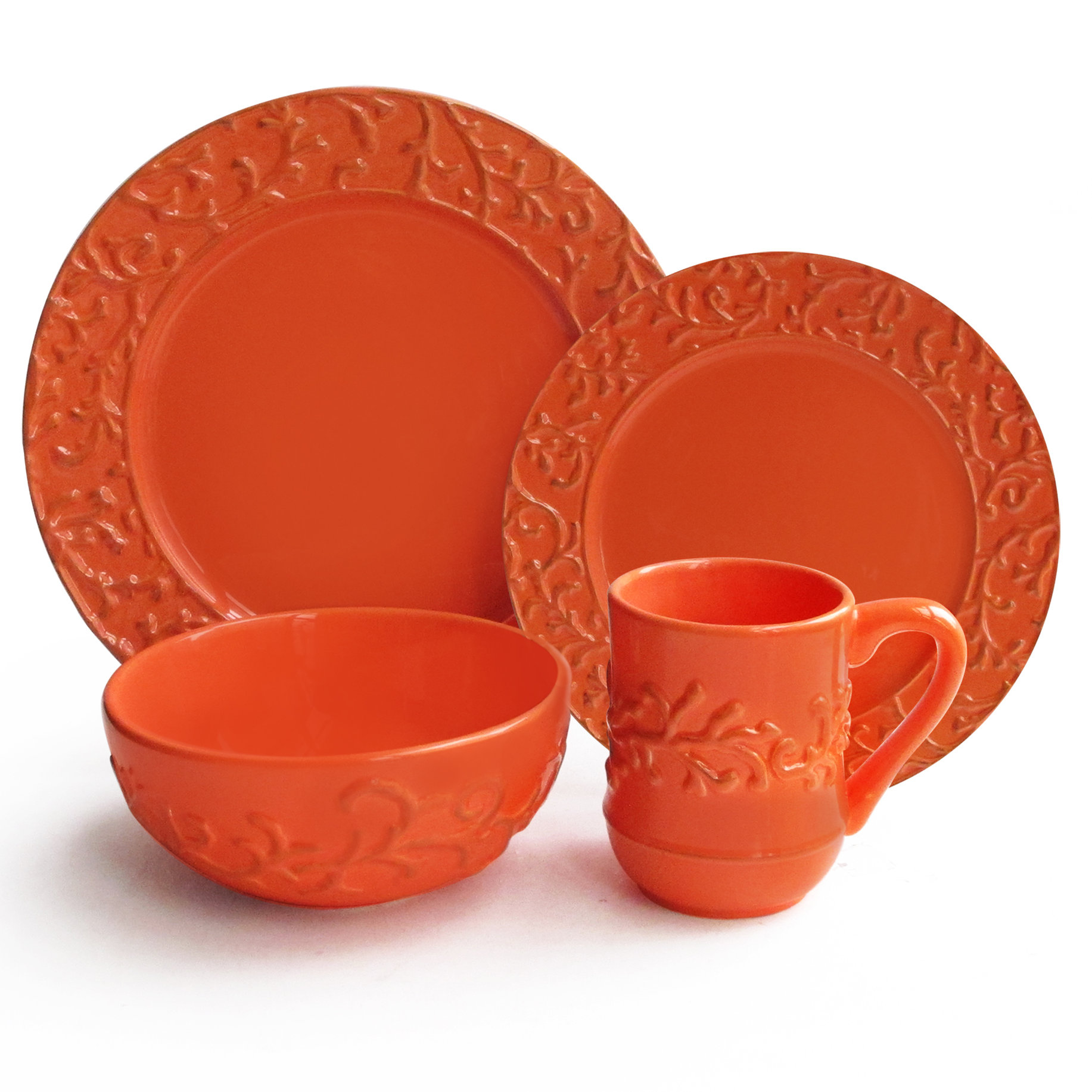 Waverly Isabelle 16 Piece Dinnerware Set & Reviews Wayfair