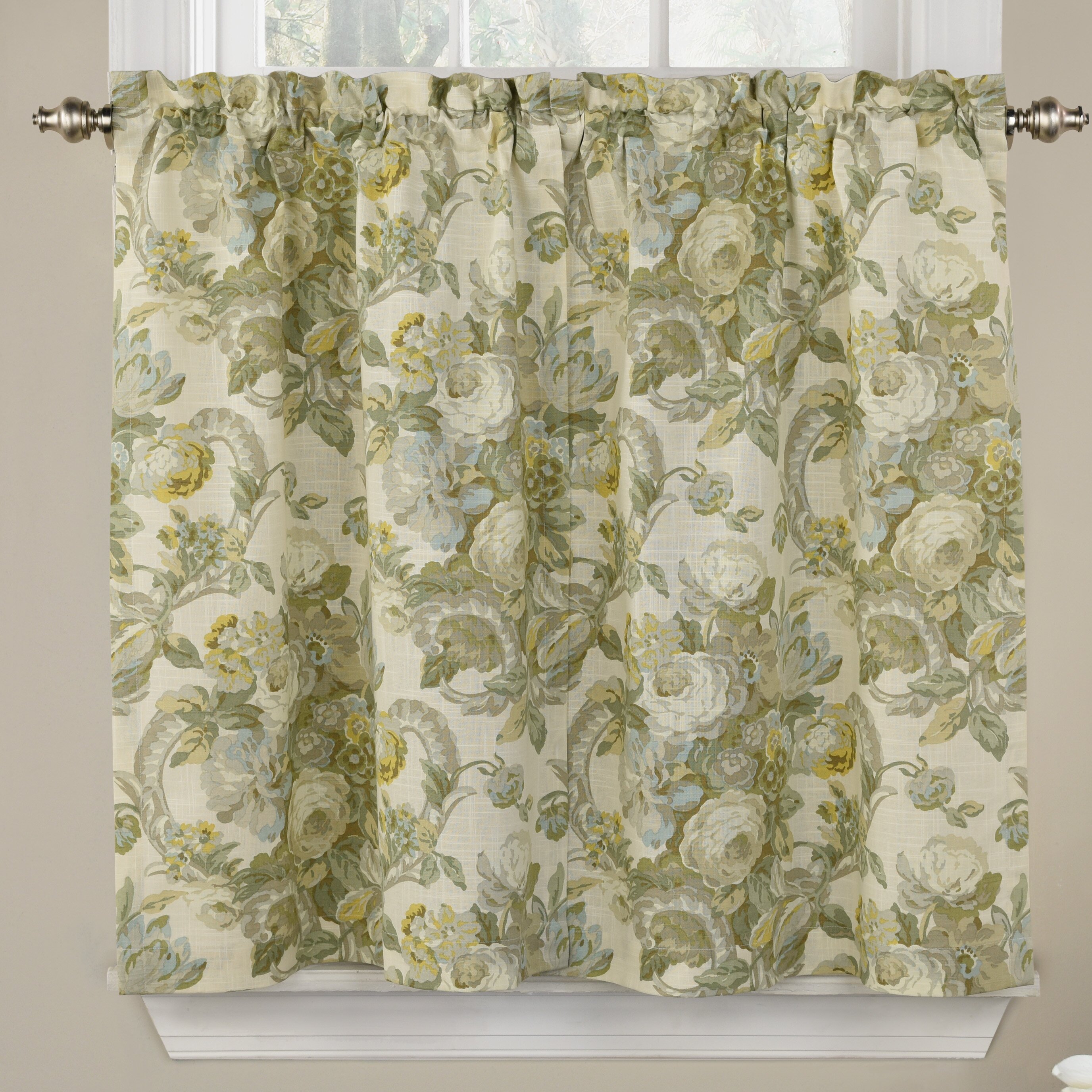 Waverly Spring Bling Curtain Panel Pair | Wayfair.ca