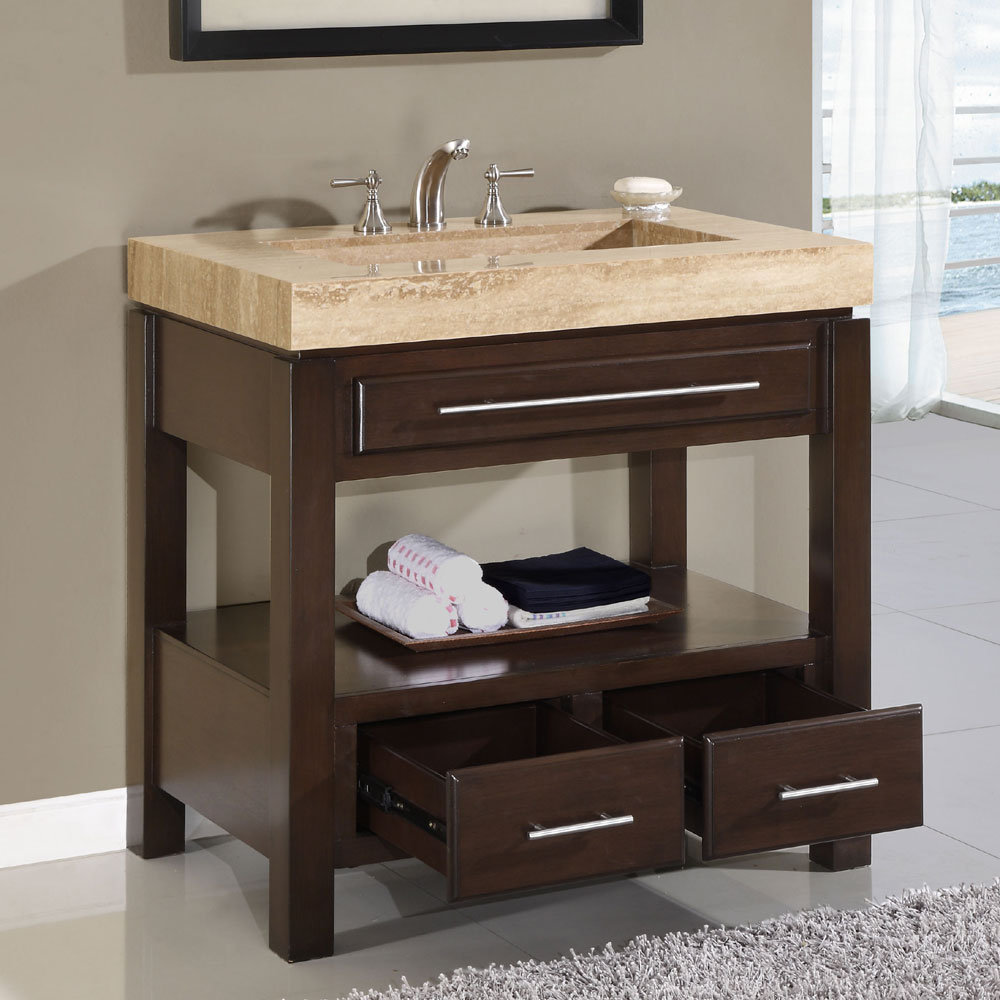 Silkroad Exclusive Chester 36 Single Bathroom Vanity Set Silkroad Exclusive Chester 36 Quot Single Bathroom Vanity Set