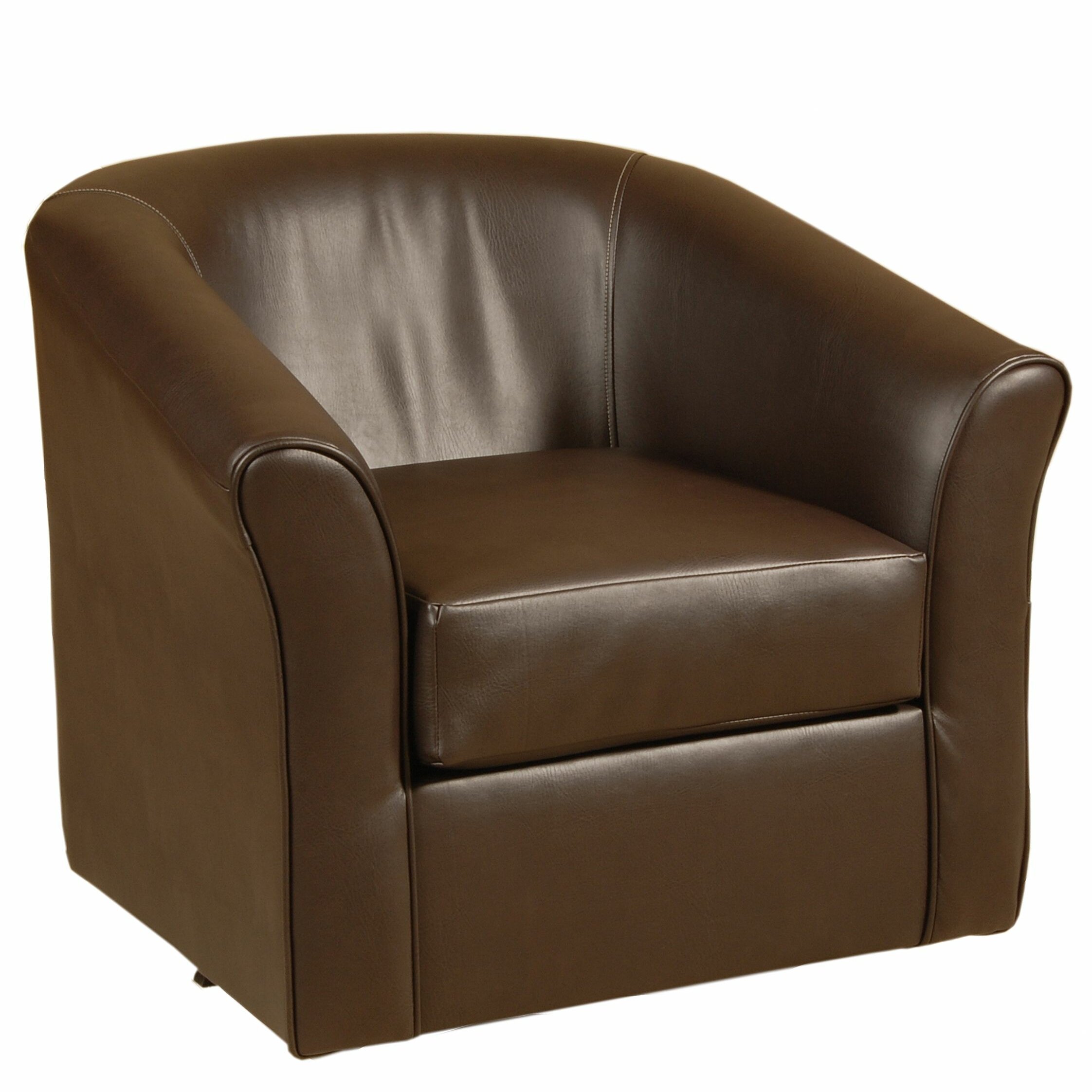 Serta Upholstery Swivel Tub Barrel Chair & Reviews | Wayfair
