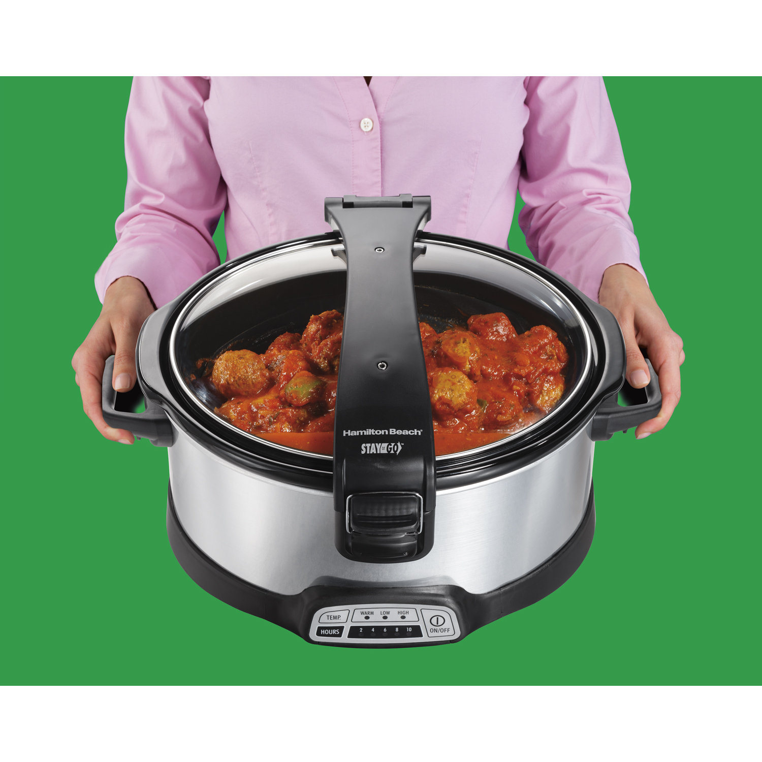 Hamilton Beach Stay or Go 6Quart Slow Cooker & Reviews Wayfair