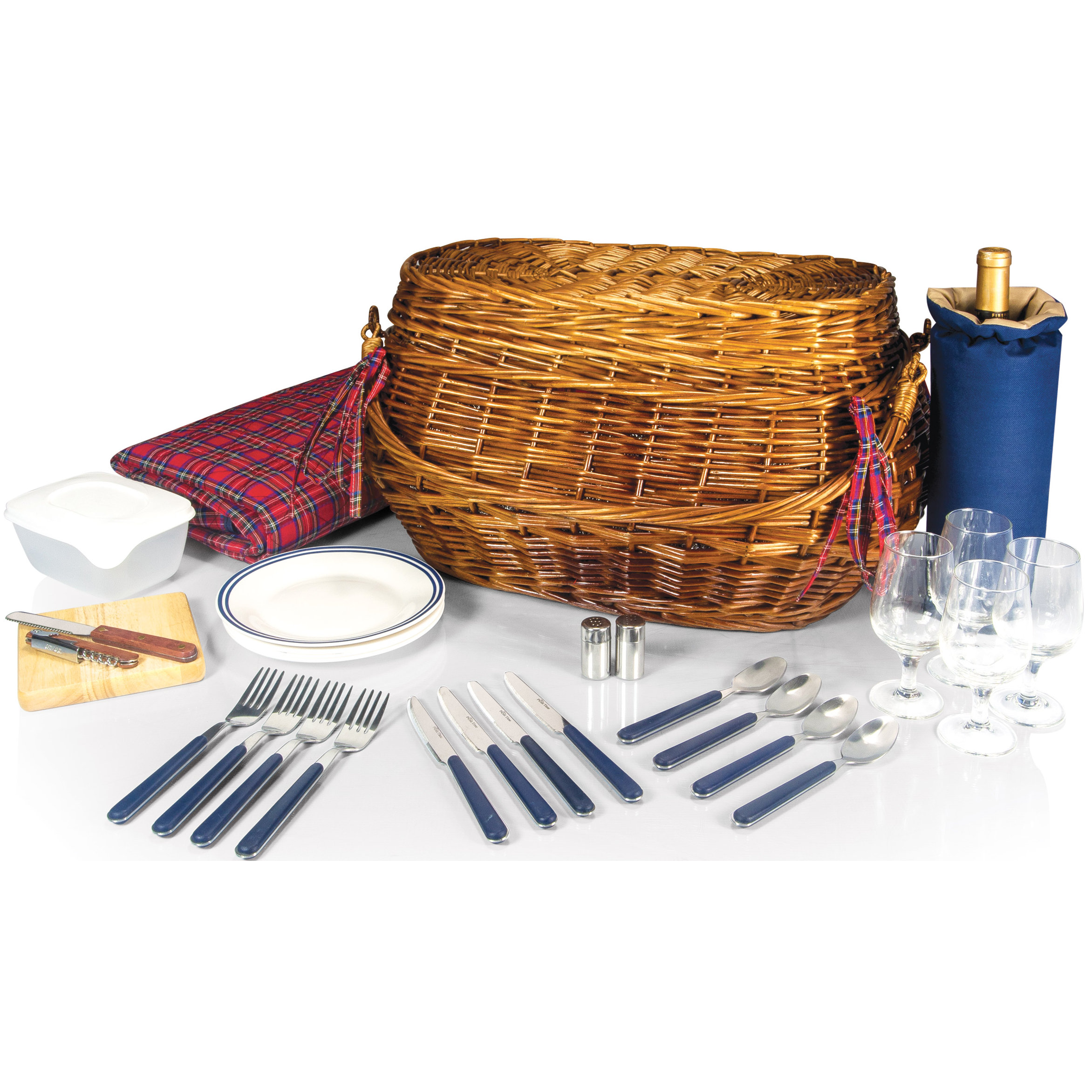 Picnic Time Highlander Picnic Basket & Reviews Wayfair