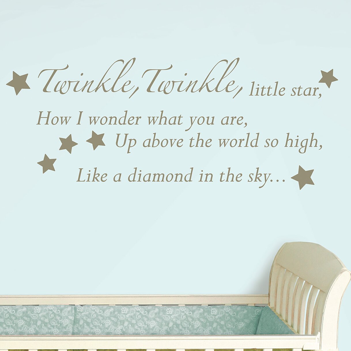 for nursery wall decals toronto Wall Baby Twinkle, Baby Twinkle Wishes WallPops! Decal by