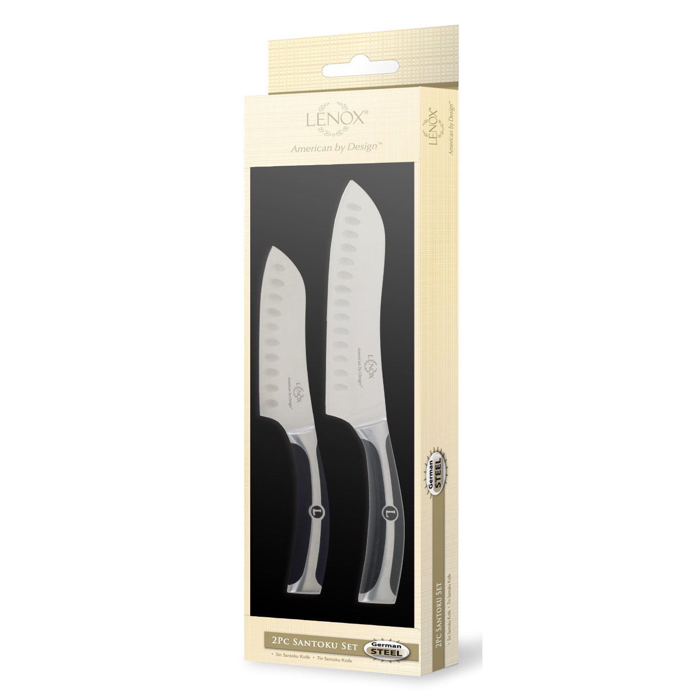 Lenox Series 2 Piece German Steel Santoku Knife Set & Reviews