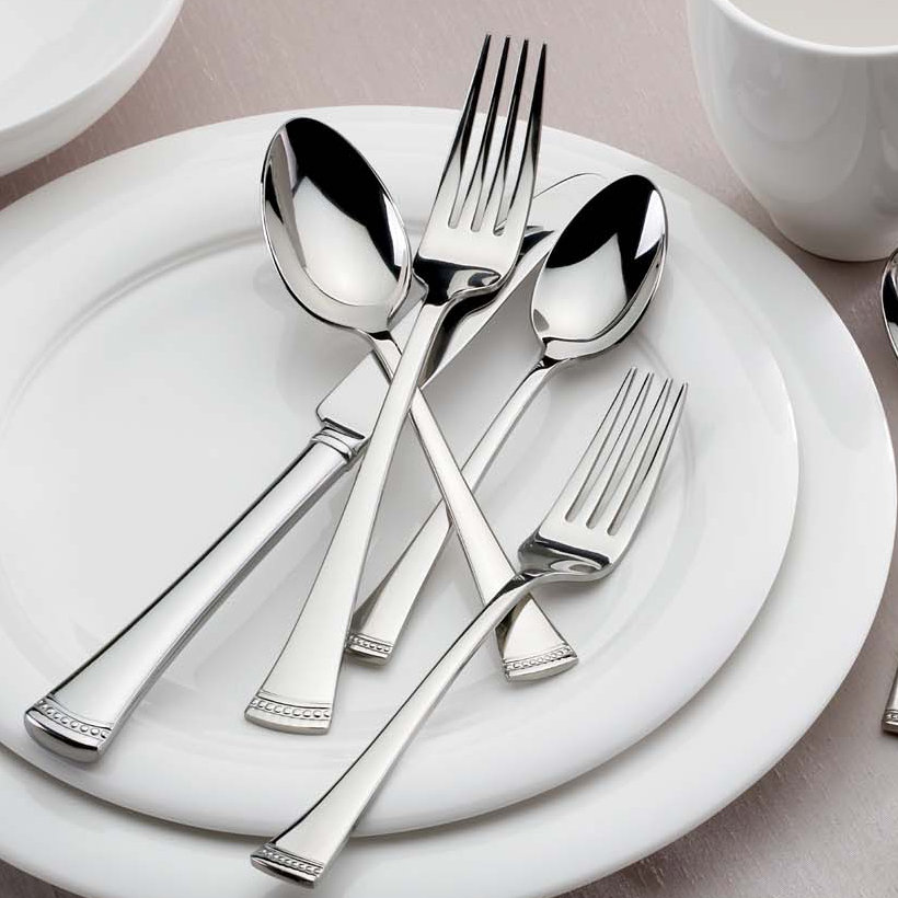 Lenox Portola 65 Piece Flatware Set & Reviews Wayfair