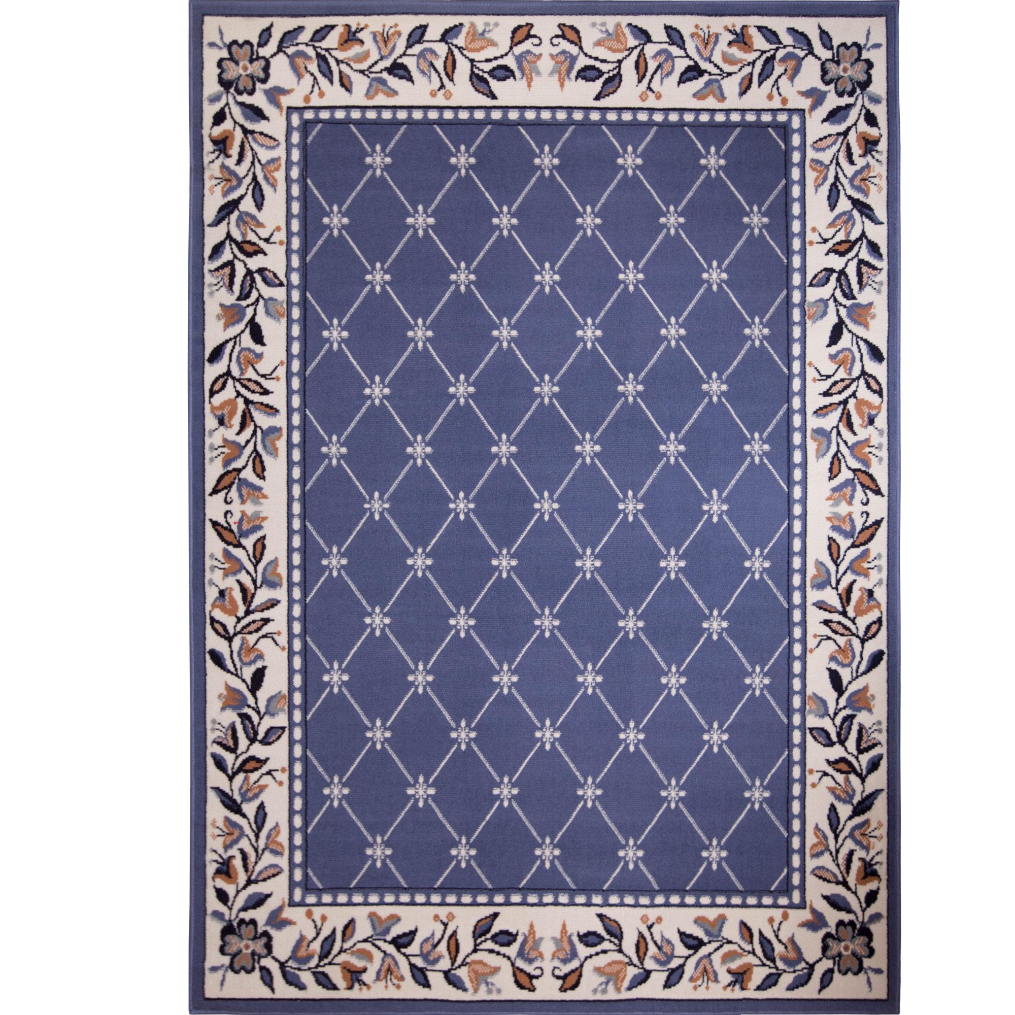 Home Dynamix Premium Geometric Country Blue Area Rug & Reviews Wayfair