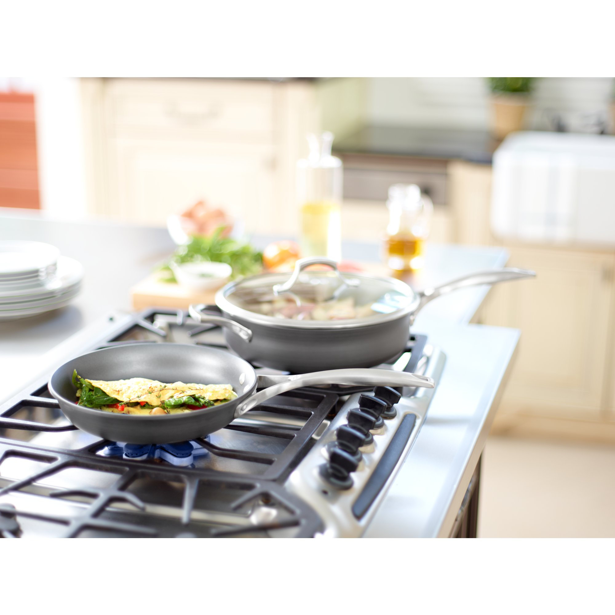 Calphalon Unison Nonstick 10Piece Cookware Set & Reviews Wayfair