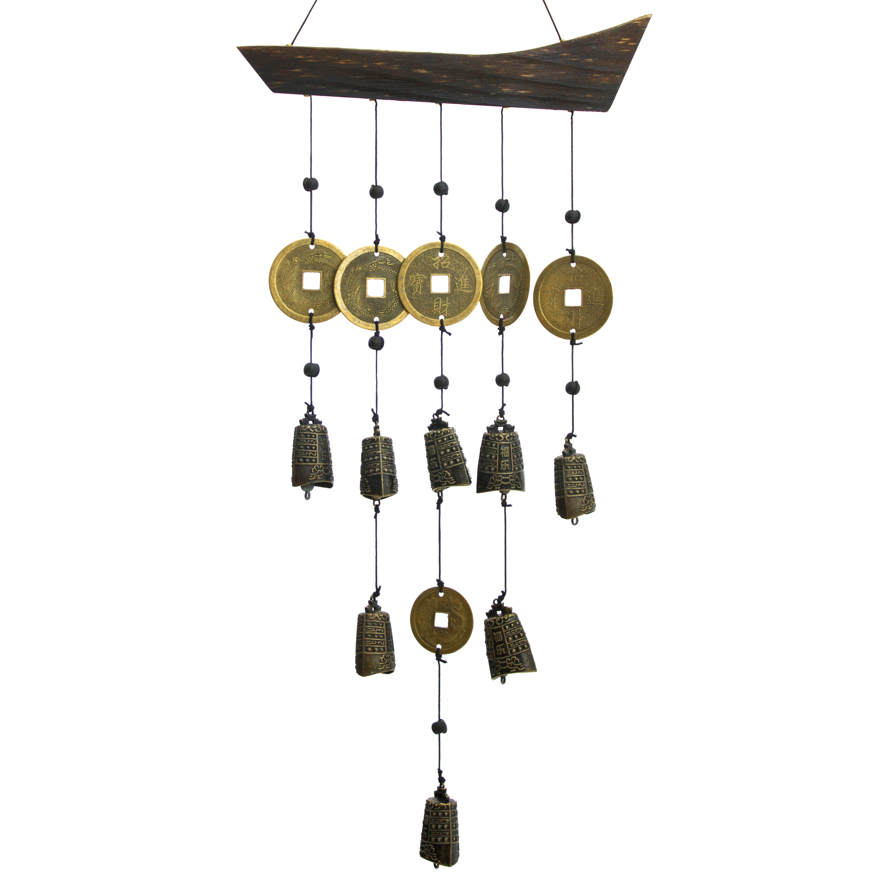 Oriental Furniture Tibetan Bell Wind Chime Reviews Wayfair Oriental Furniture Tibetan Bell Wind Chime