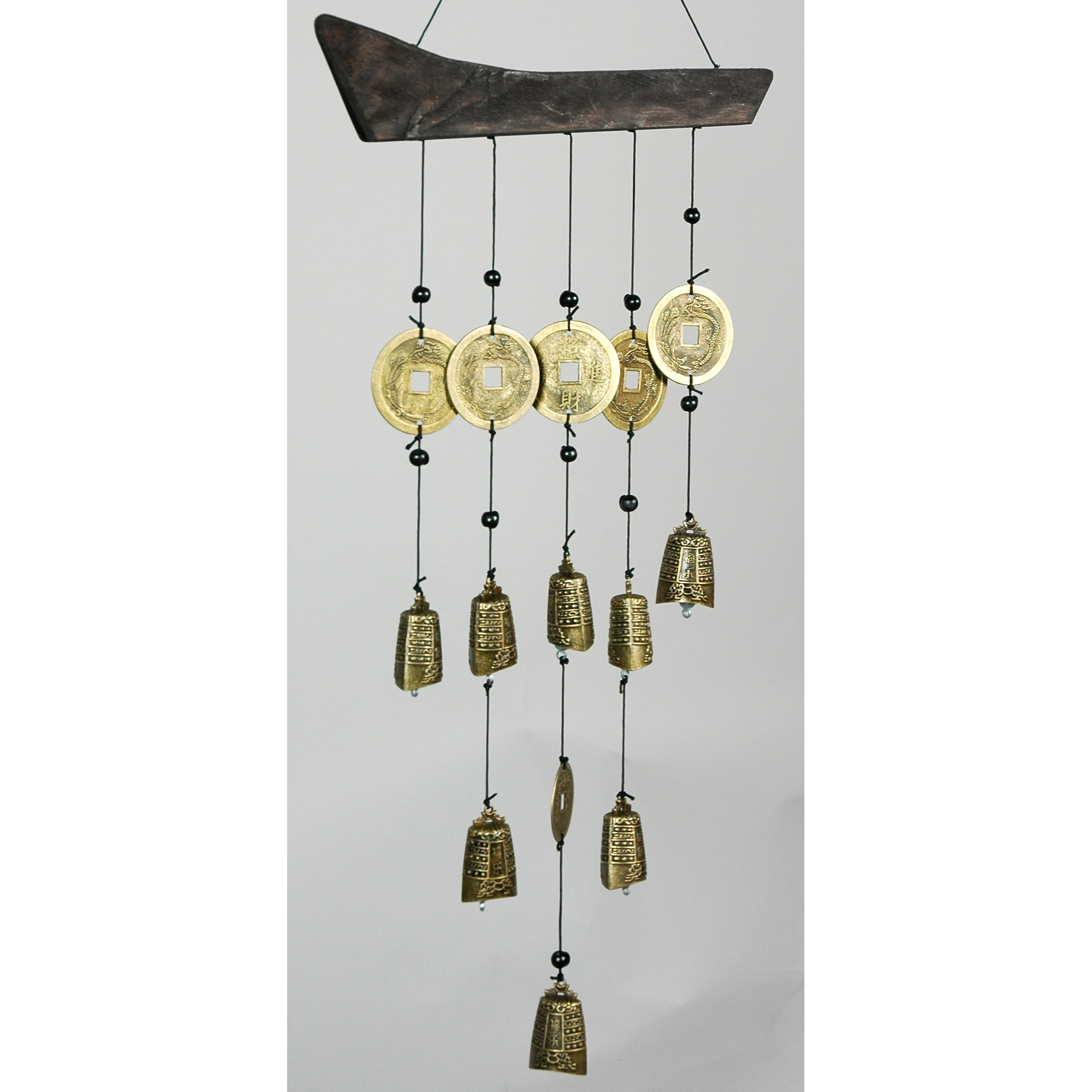 Oriental Furniture Tibetan Bell Wind Chime Reviews Wayfair Oriental Furniture Tibetan Bell Wind Chime