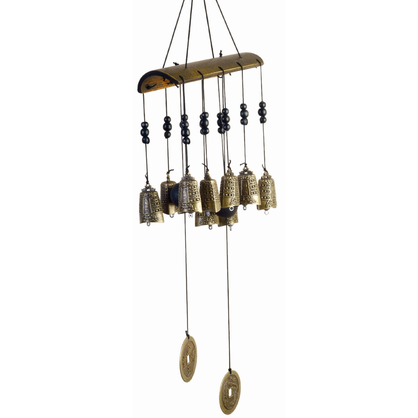 Wood Wind Chimes Bells You Ll Love Wayfair 10 Bell Wind Chimes