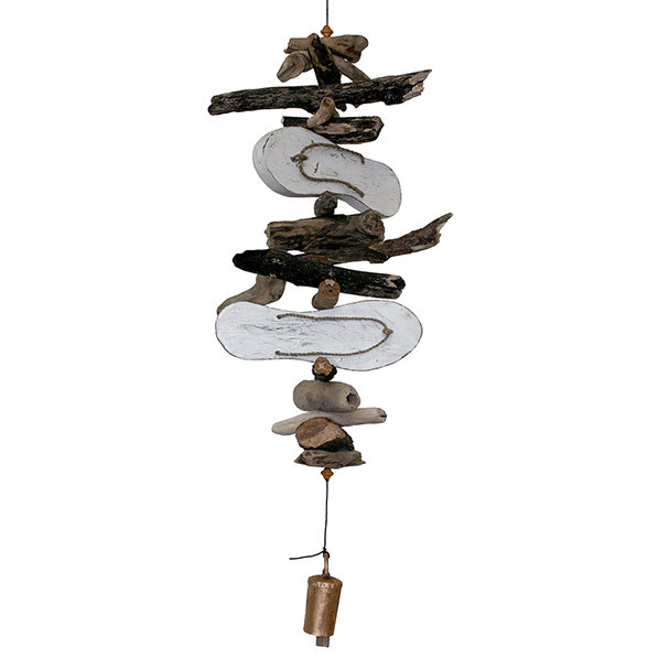 Cohasset Gifts Garden Sandals Twin Wind Chime Wayfair Cohasset Gifts Garden Sandals Twin Wind Chime
