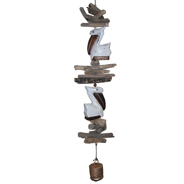 Cohasset Gifts Garden Pelican Twin Wind Chime Wayfair Cohasset Gifts Garden Pelican Twin Wind Chime