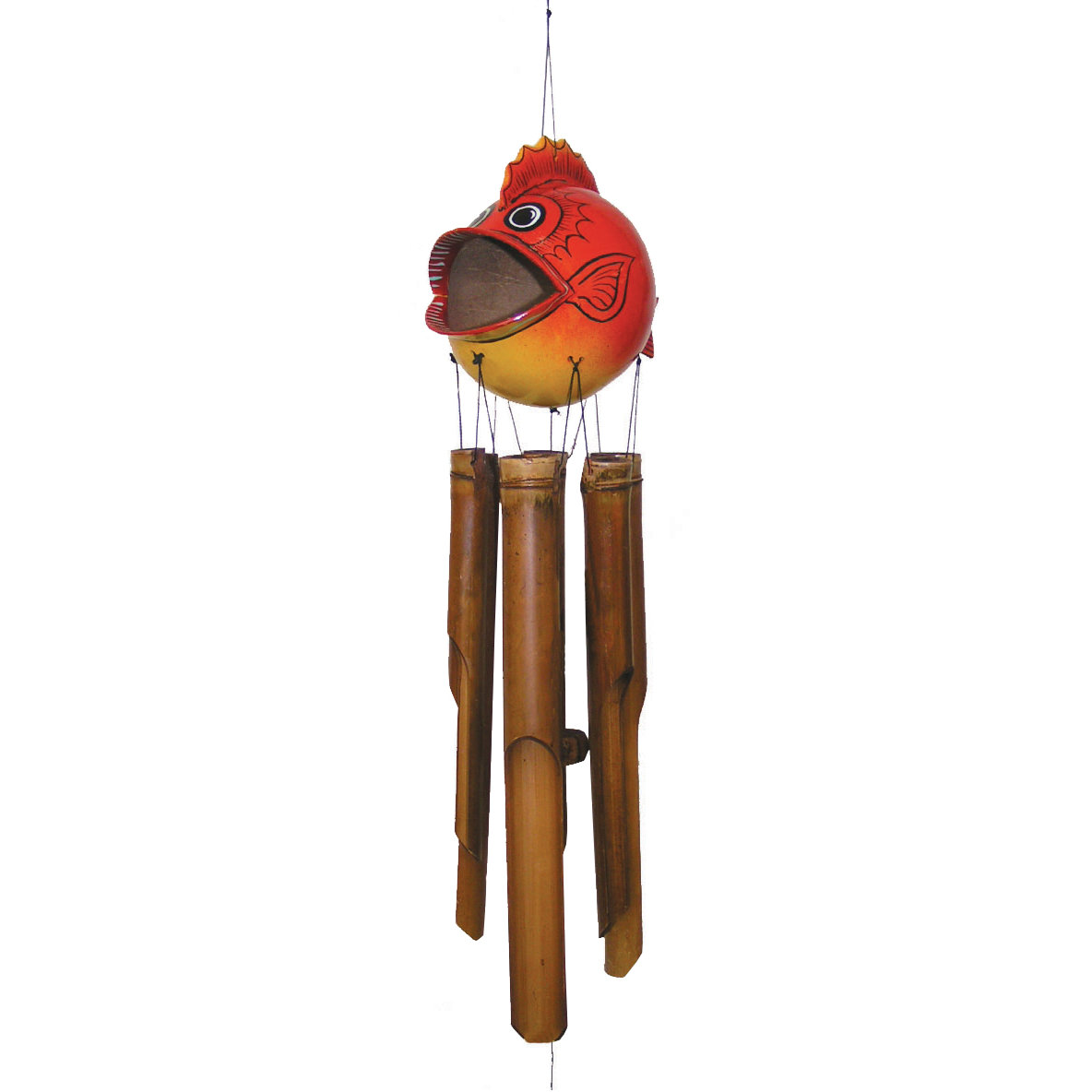 Cohasset Gifts Garden Fish Bamboo Wind Chime Wayfair Cohasset Gifts Garden Fish Bamboo Wind Chime