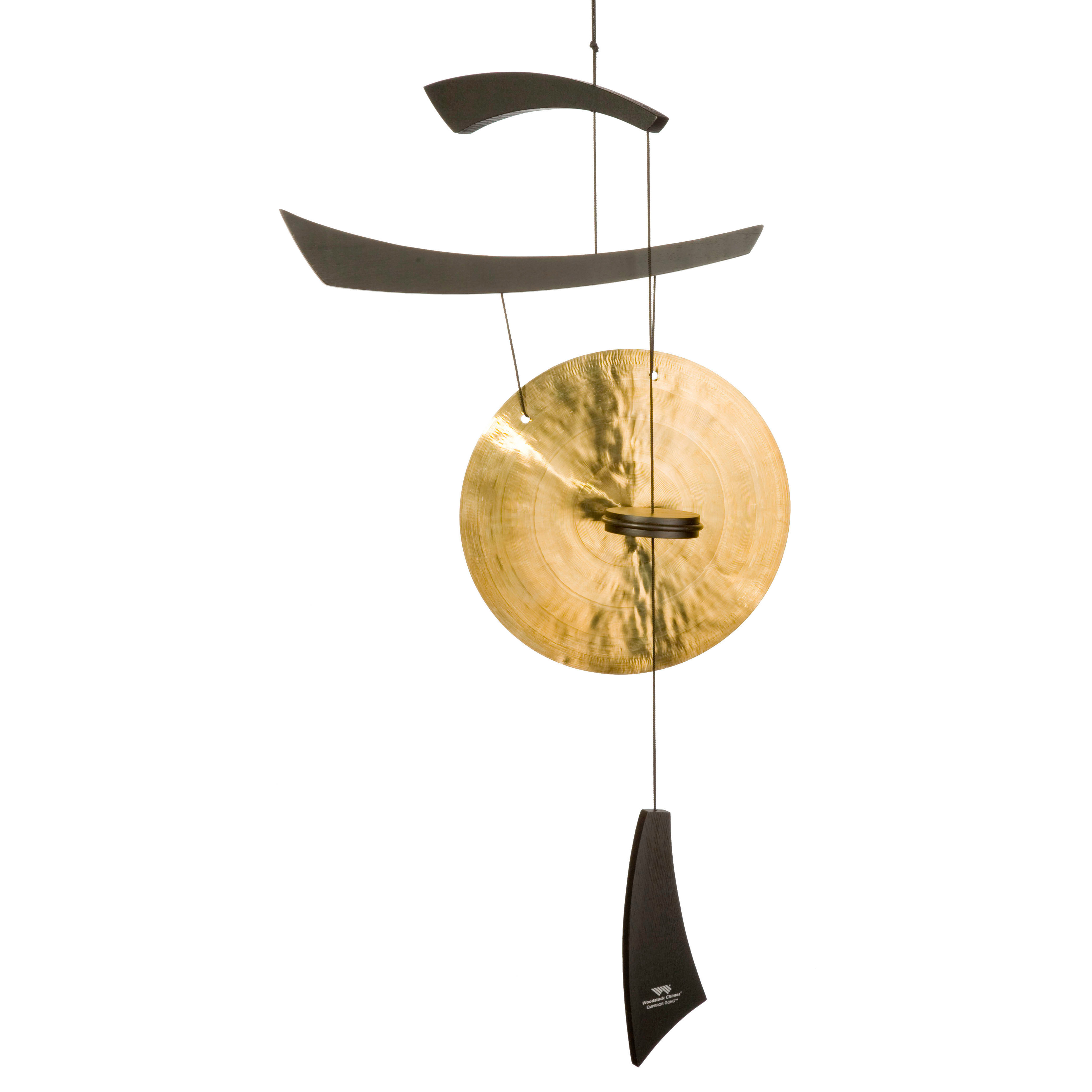 Woodstock Chimes Emperor Gong Wind Chime In Black Reviews Wayfair Woodstock Chimes Emperor Gong Wind Chime In Black