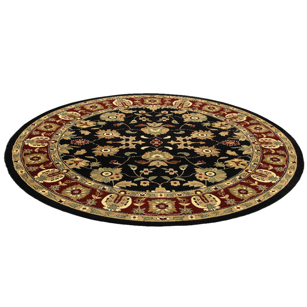 LR Resources Adana Persian Black/Red Area Rug & Reviews Wayfair