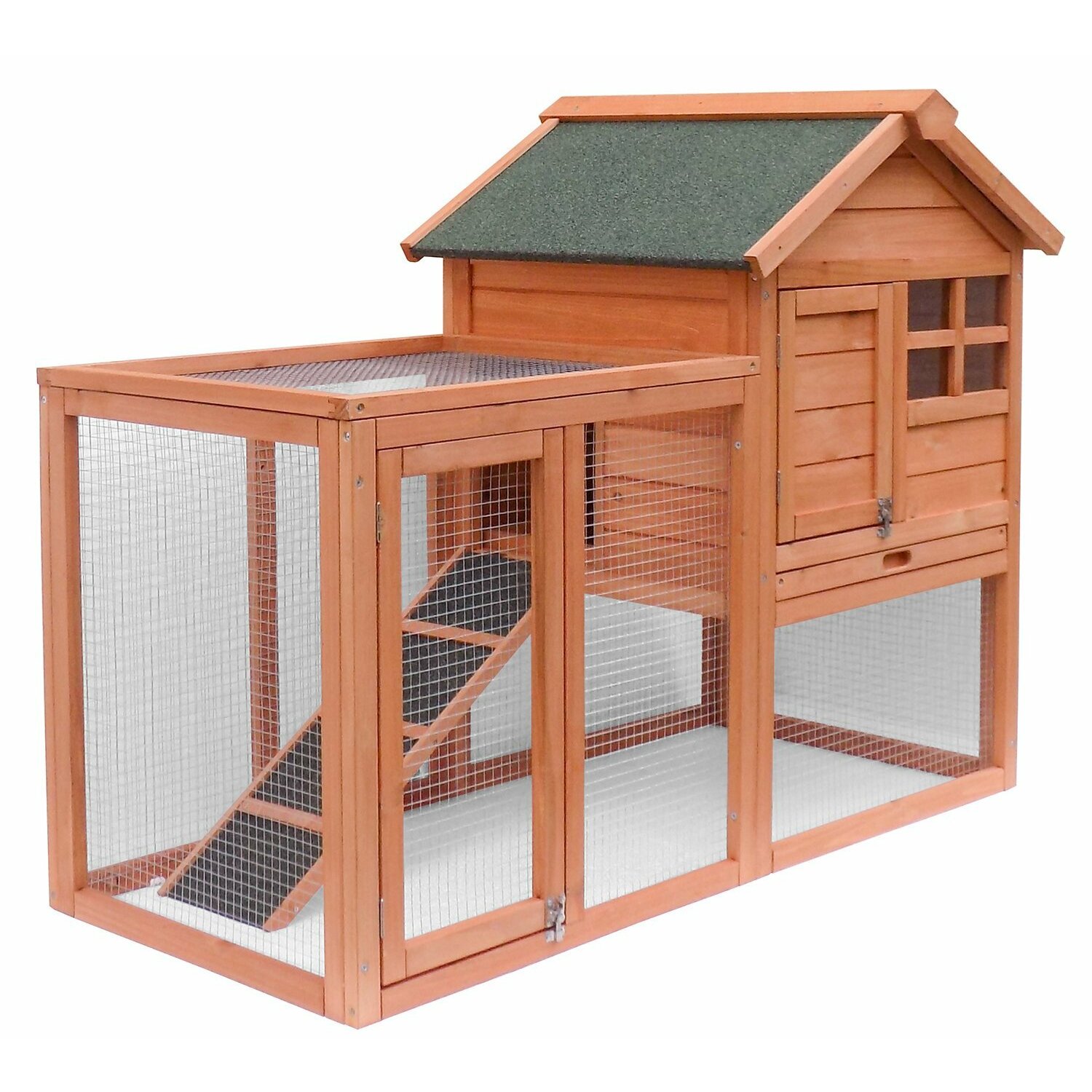 Merax Wooden Rabbit Cage & Reviews | Wayfair