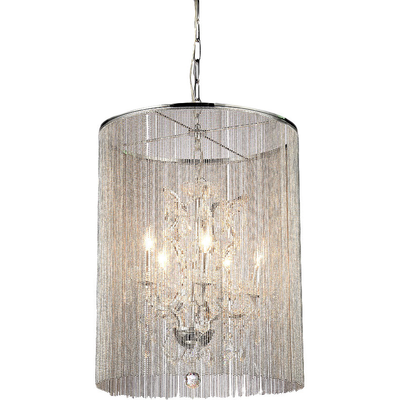 Warehouse of Tiffany Rosalias 6Light Crystal Chandelier & Reviews