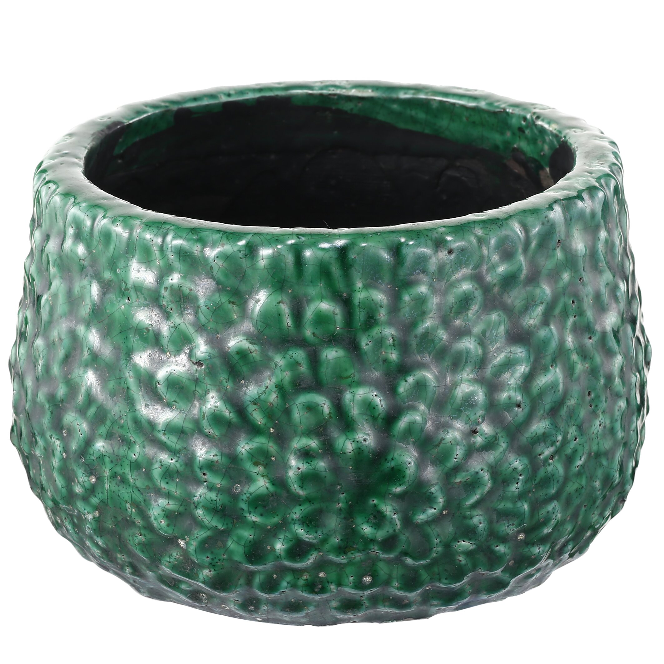 A&B Home Bangalore Round Pot Planter & Reviews Wayfair