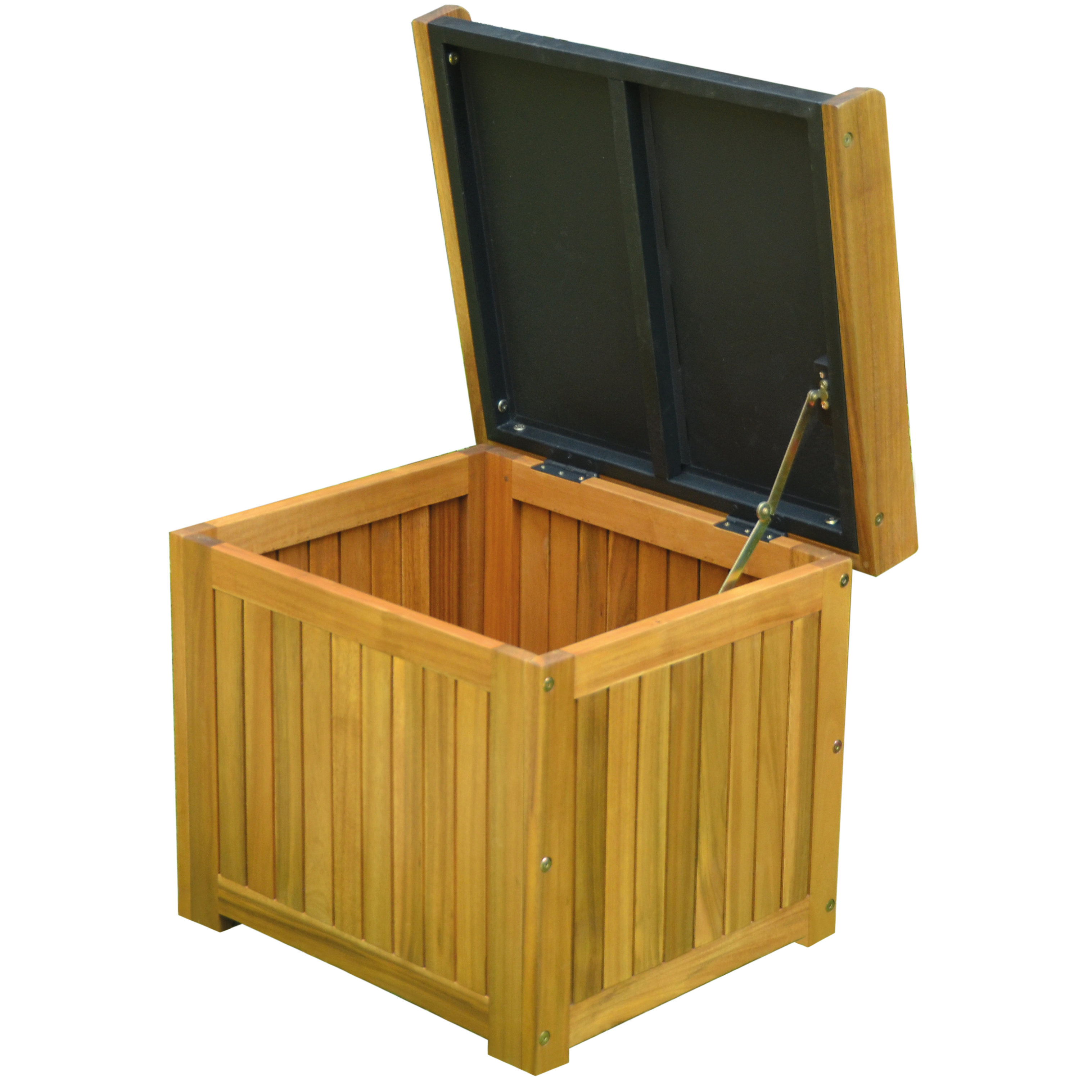 Landmann Wood Storage Bench Reviews Wayfair Landmann Wood Storage Bench