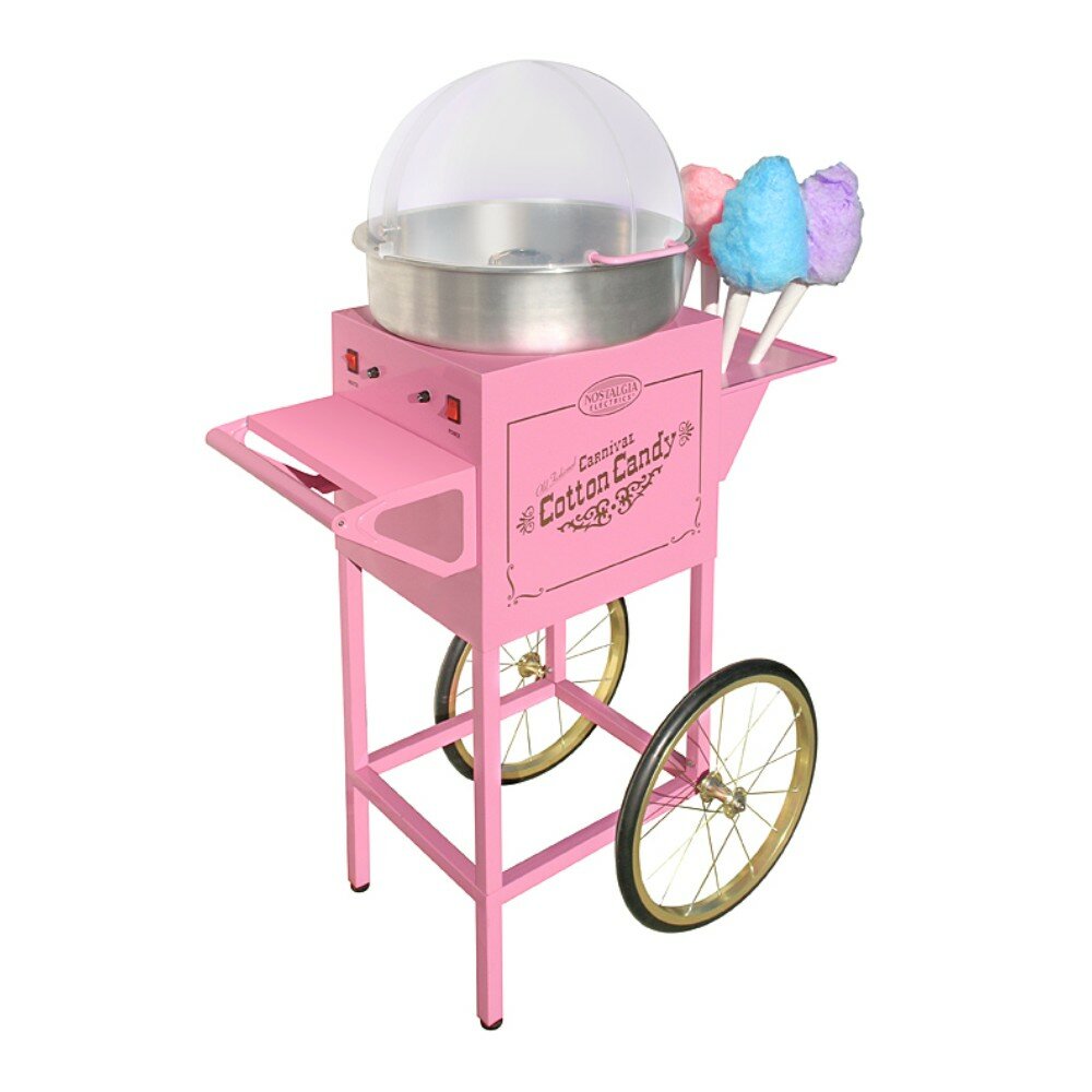 Nostalgia Electrics Vintage Commercial Cotton Candy Machine & Reviews ...