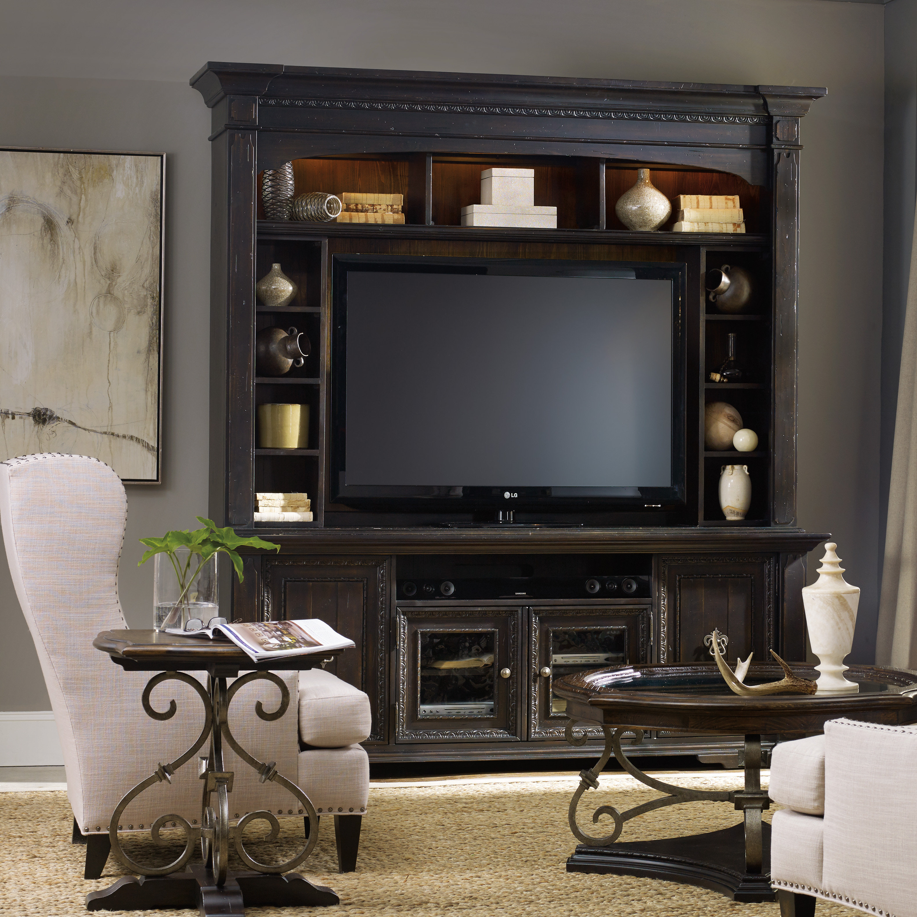 Hooker Furniture Treviso Entertainment Center & Reviews Wayfair