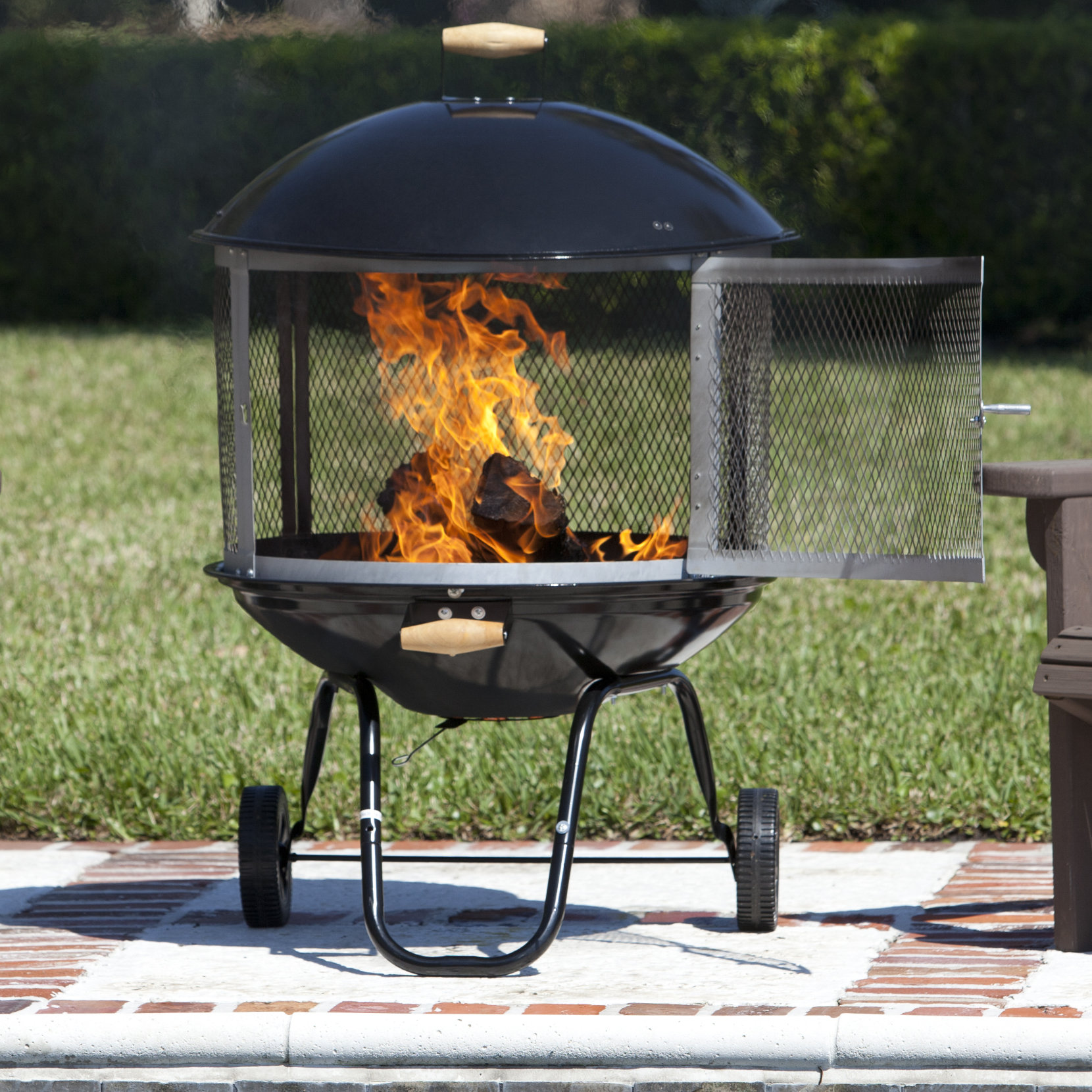 Fire Sense Bon Patio Paa Fireplace Reviews Wayfair Fire Sense Bon Patio Paa Fireplace