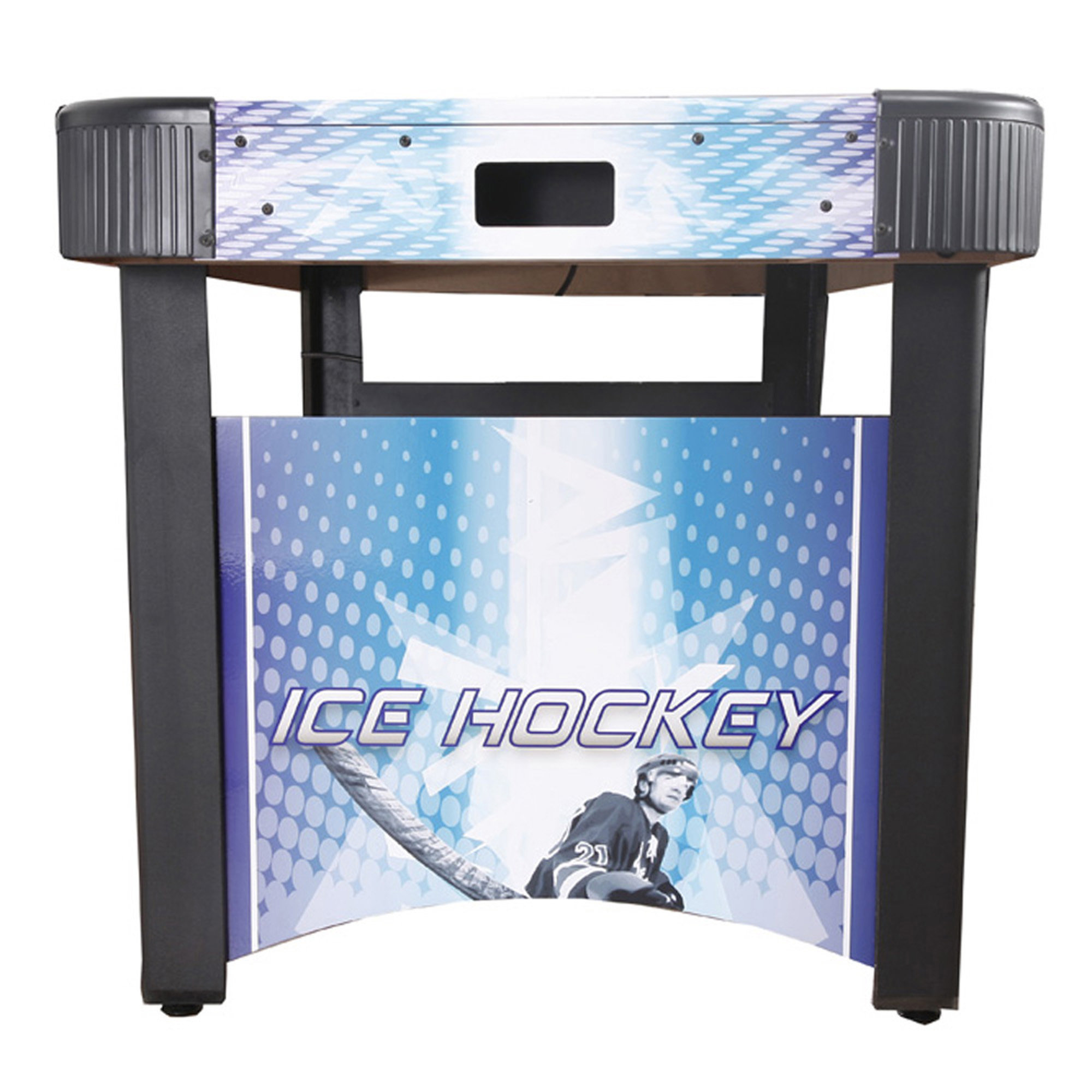 Hathaway Games Face Off 5' Air Hockey Table with Electronic Scoring