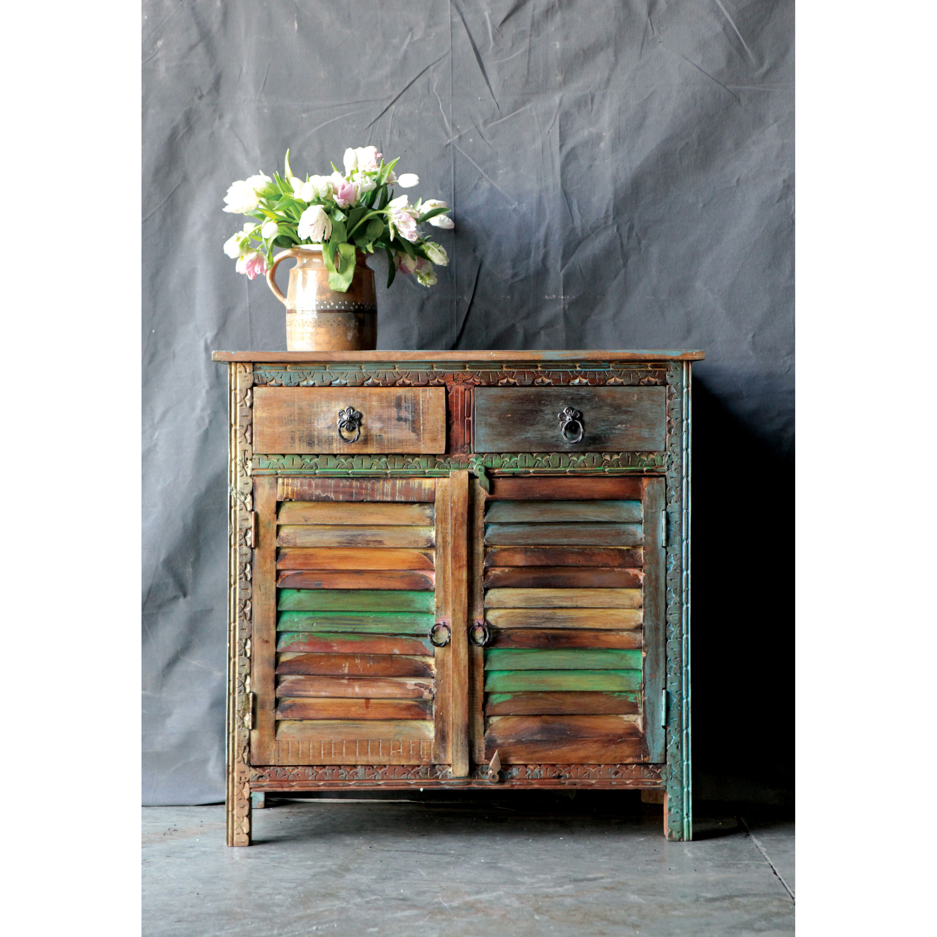 Creative CoOp Cottage Sideboard & Reviews Wayfair