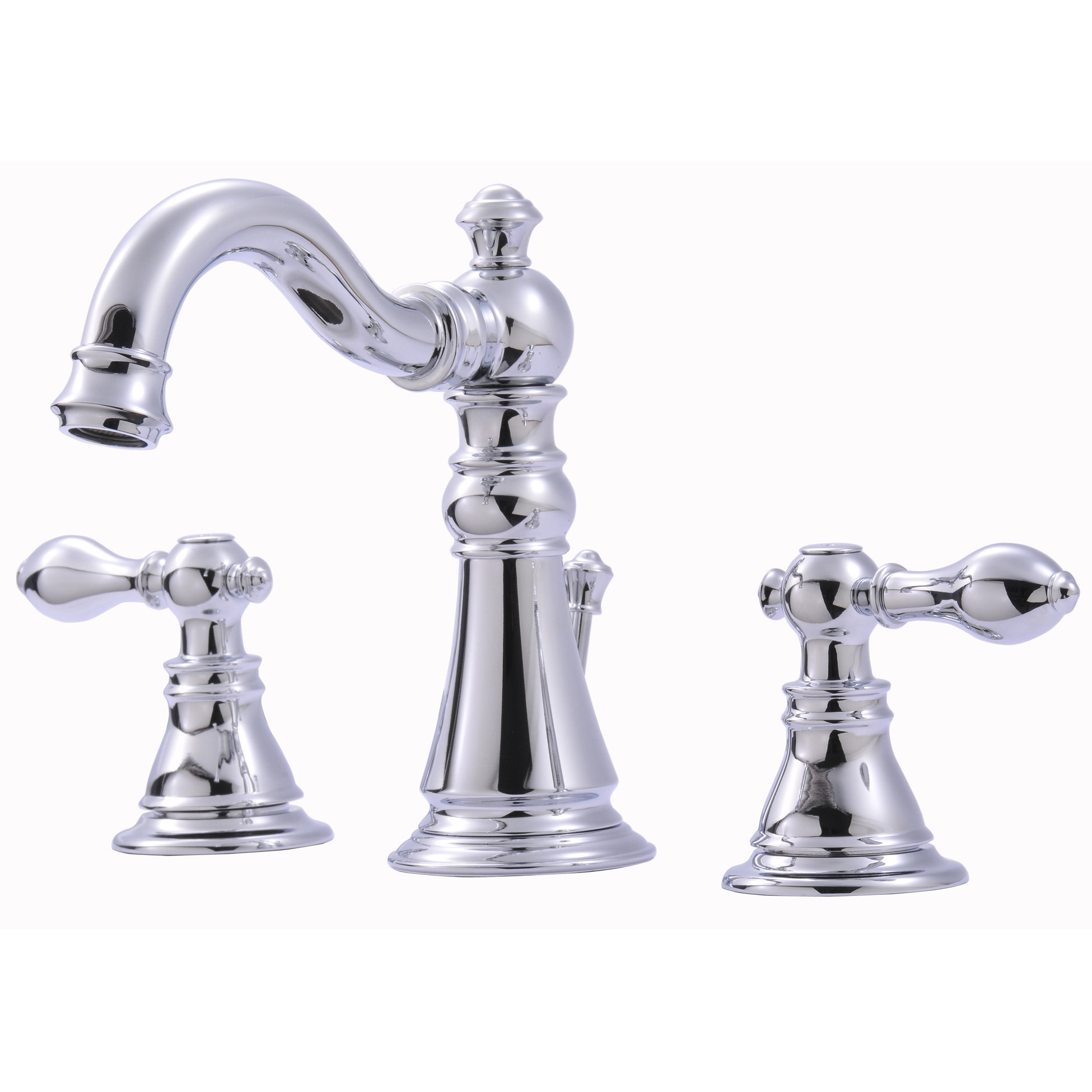 Ultra Faucets Widespread Bathroom Faucet with Double Handles ...  Ultra Faucets Widespread Bathroom Faucet with Double Handles