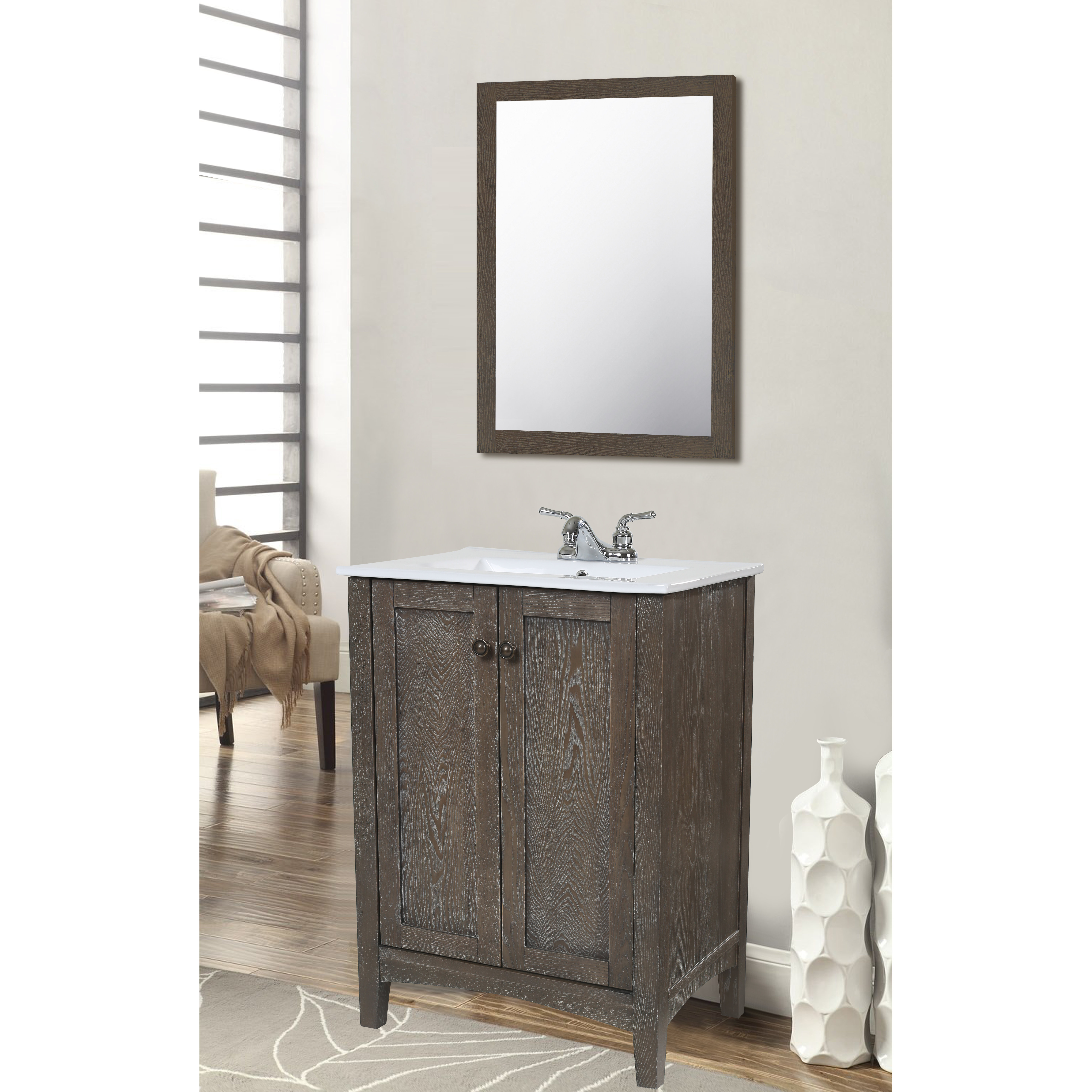 Elegant Lighting Danville 24 Single Bathroom Vanity Set Reviews Elegant Lighting Danville 24 Quot Single Bathroom Vanity Set