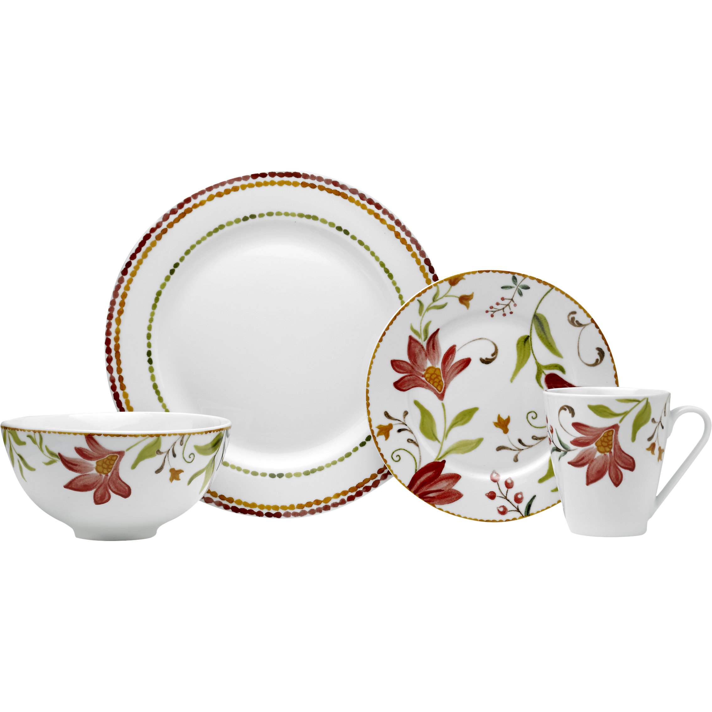 Oneida Italian Cypress 16 Piece Dinnerware Set & Reviews Wayfair