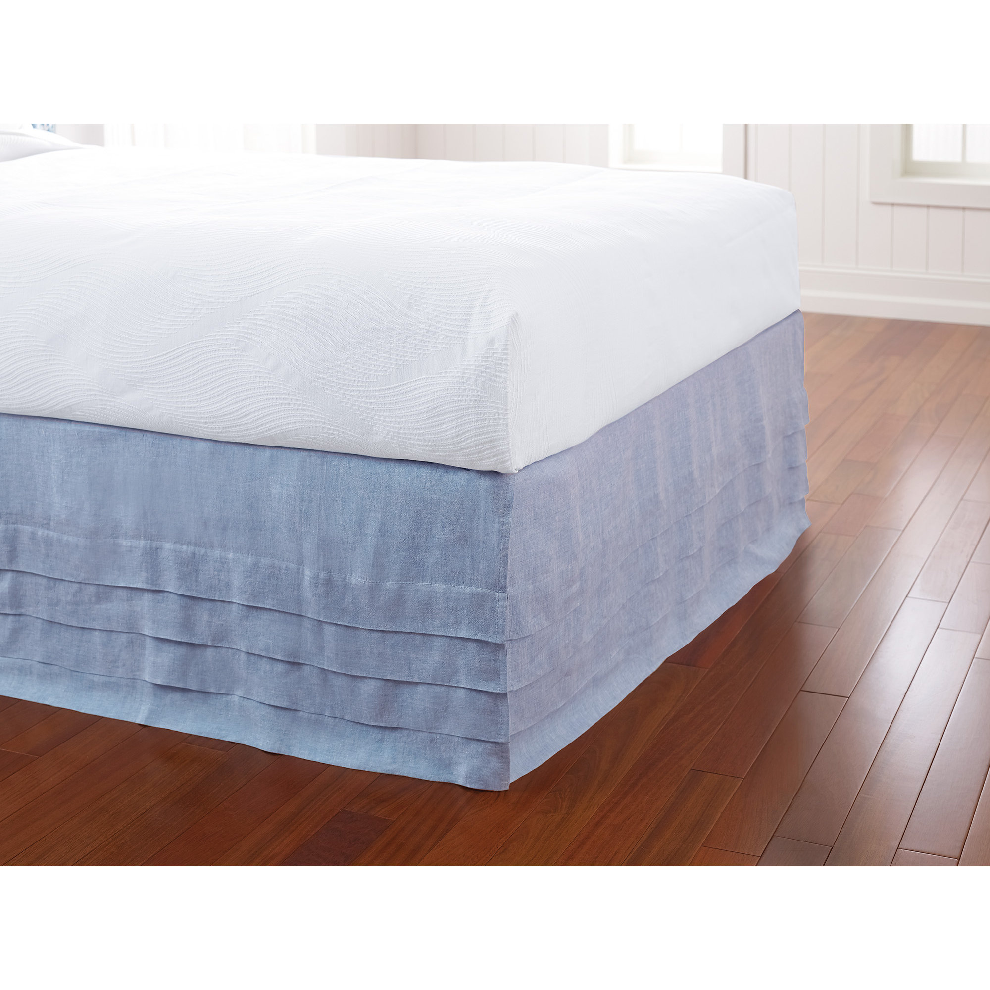 Company C Waterfall Panel Bedskirt & Reviews Wayfair