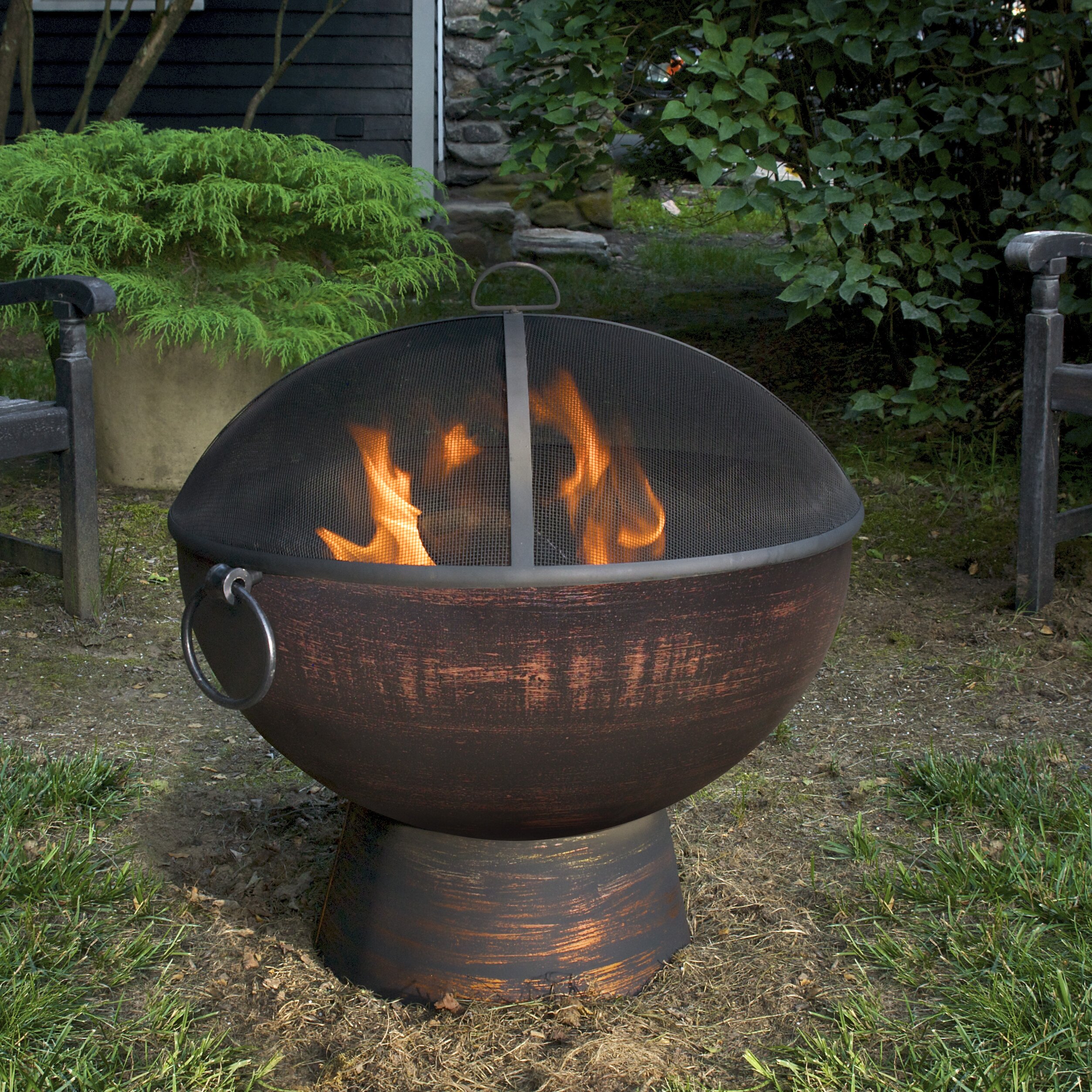 Good Directions Steel Charcoal Fire pit & Reviews | Wayfair.ca