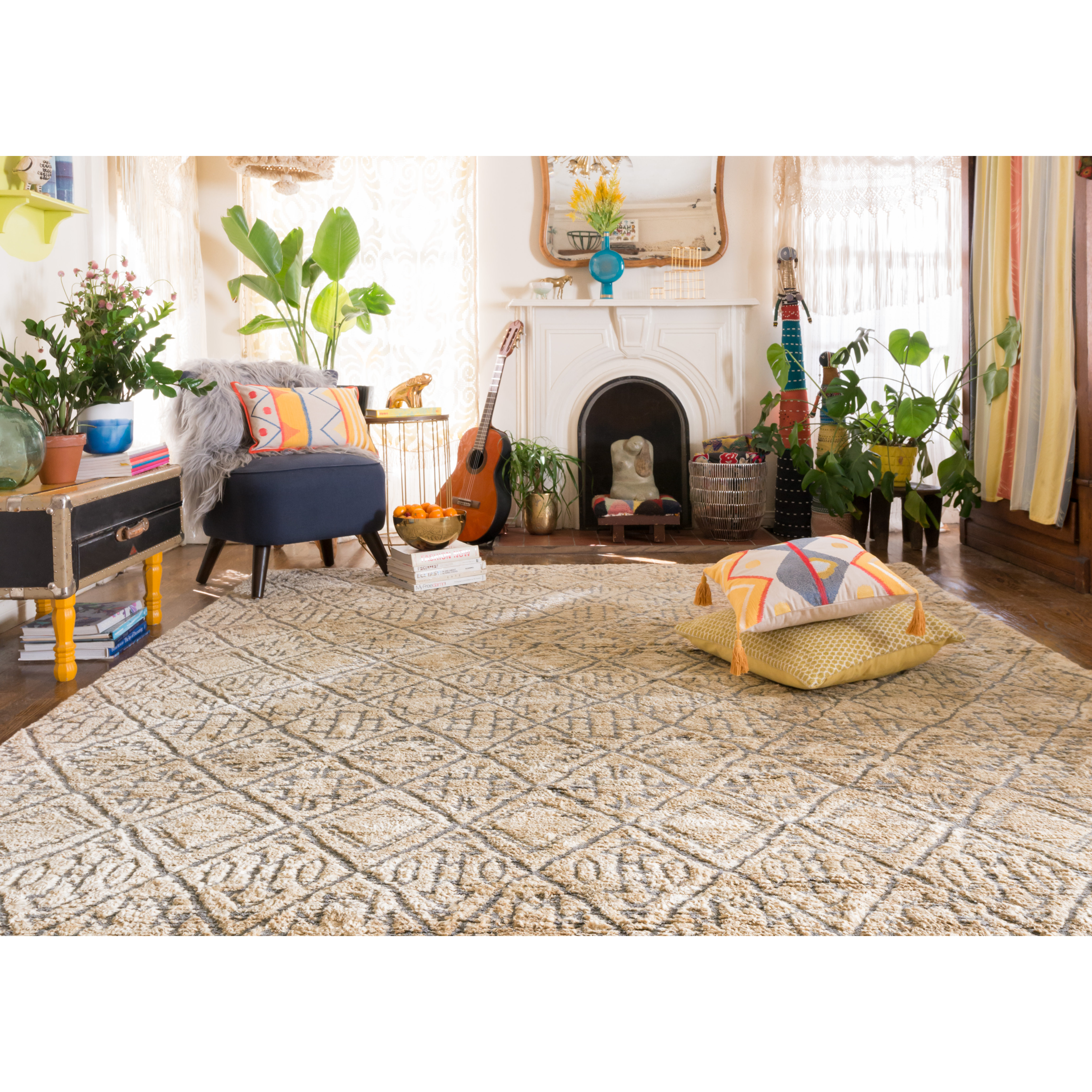Loloi Rugs Sahara Beige/Gray Area Rug & Reviews Wayfair