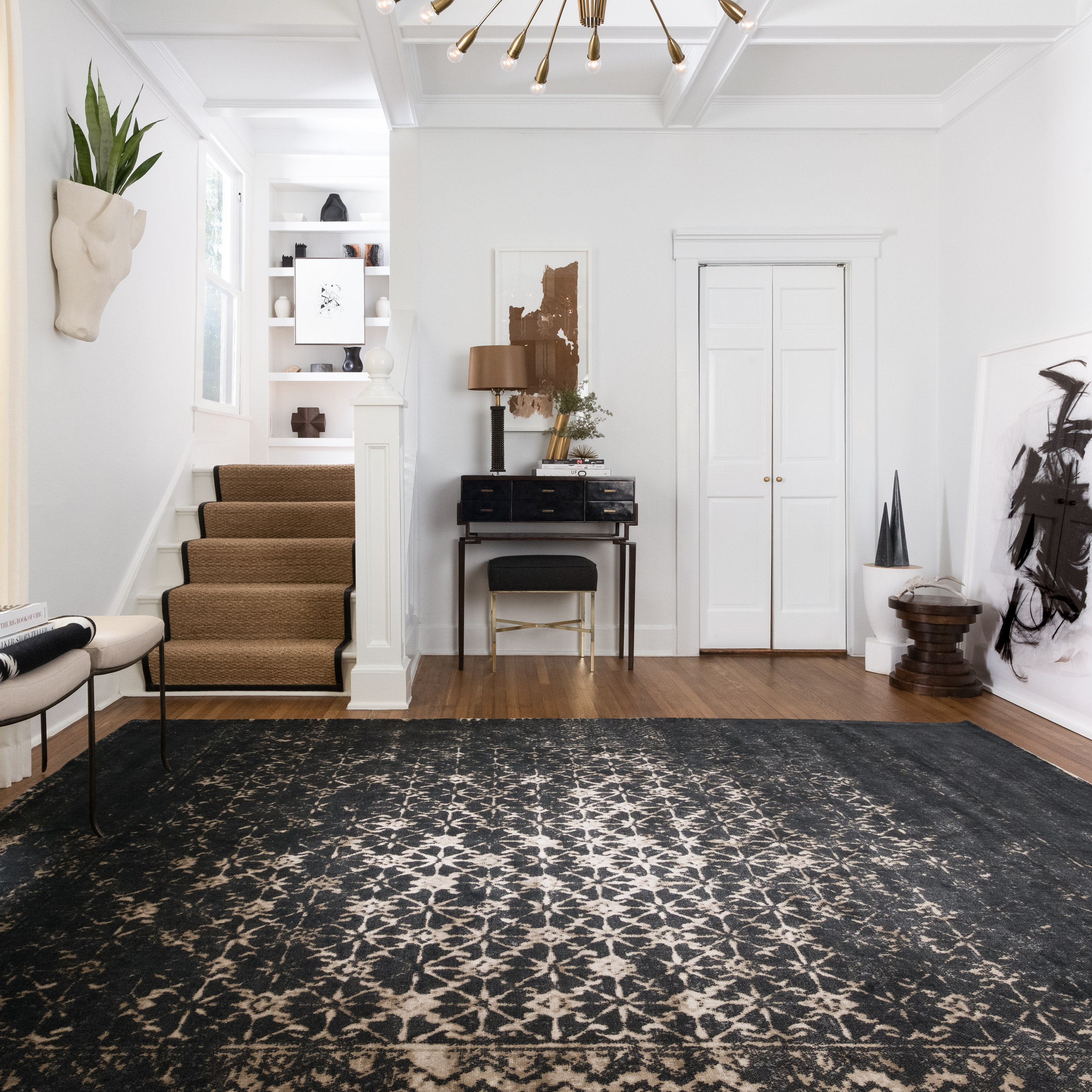 Loloi Rugs Journey Black/Tan Area Rug & Reviews Wayfair