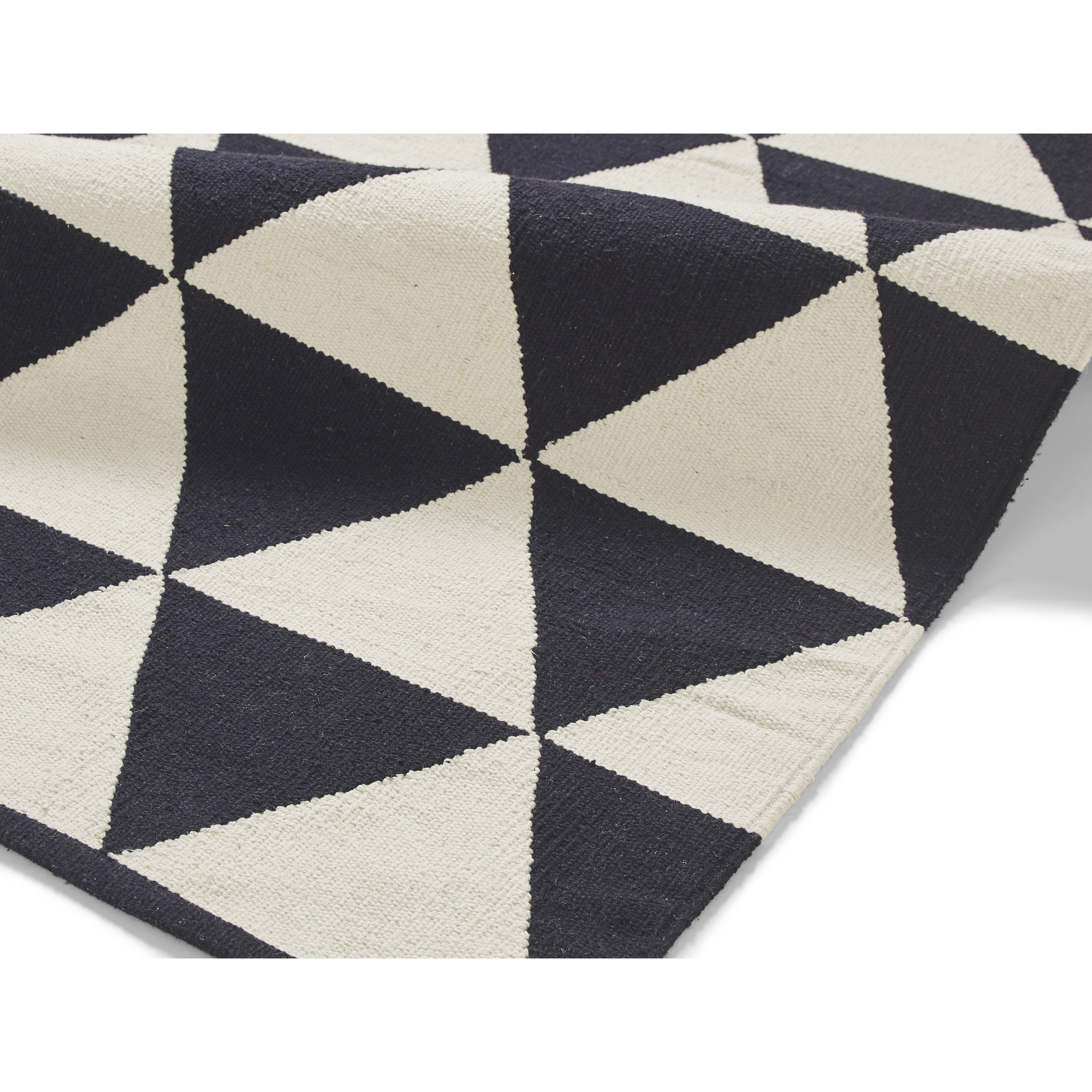 Think Rugs Manhattan Black/White Area Rug Wayfair UK