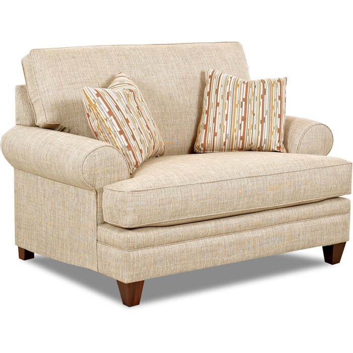 Klaussner Furniture Hopewell Chair and a Half | Wayfair.ca