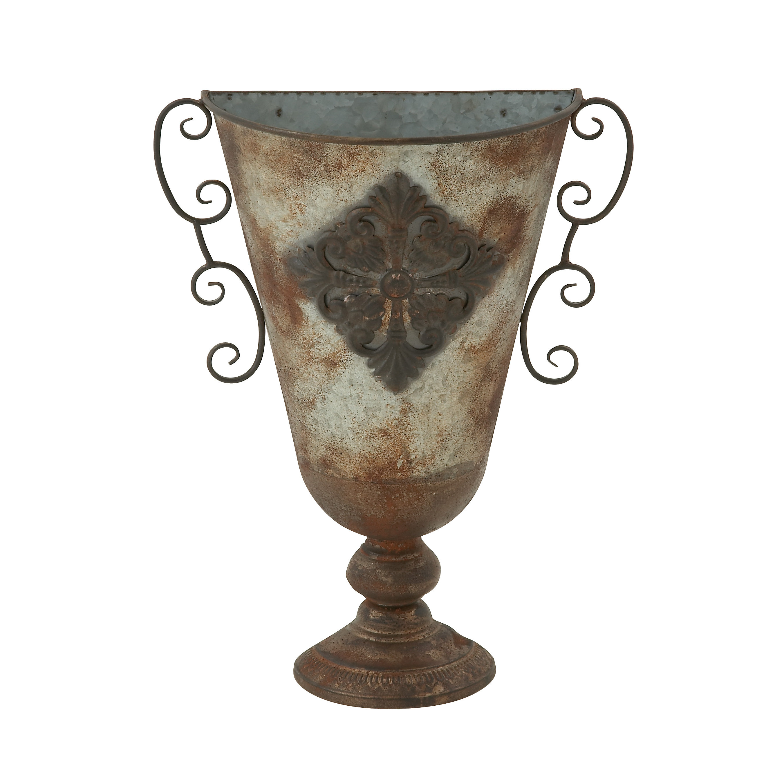 Jefferson Metal Urn Planter Joss & Main
