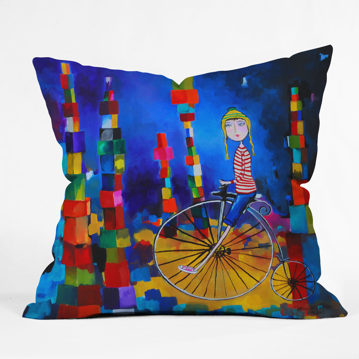 DENY Designs Robin Faye Gates Out of Bounds Throw Pillow & Reviews Wayfair