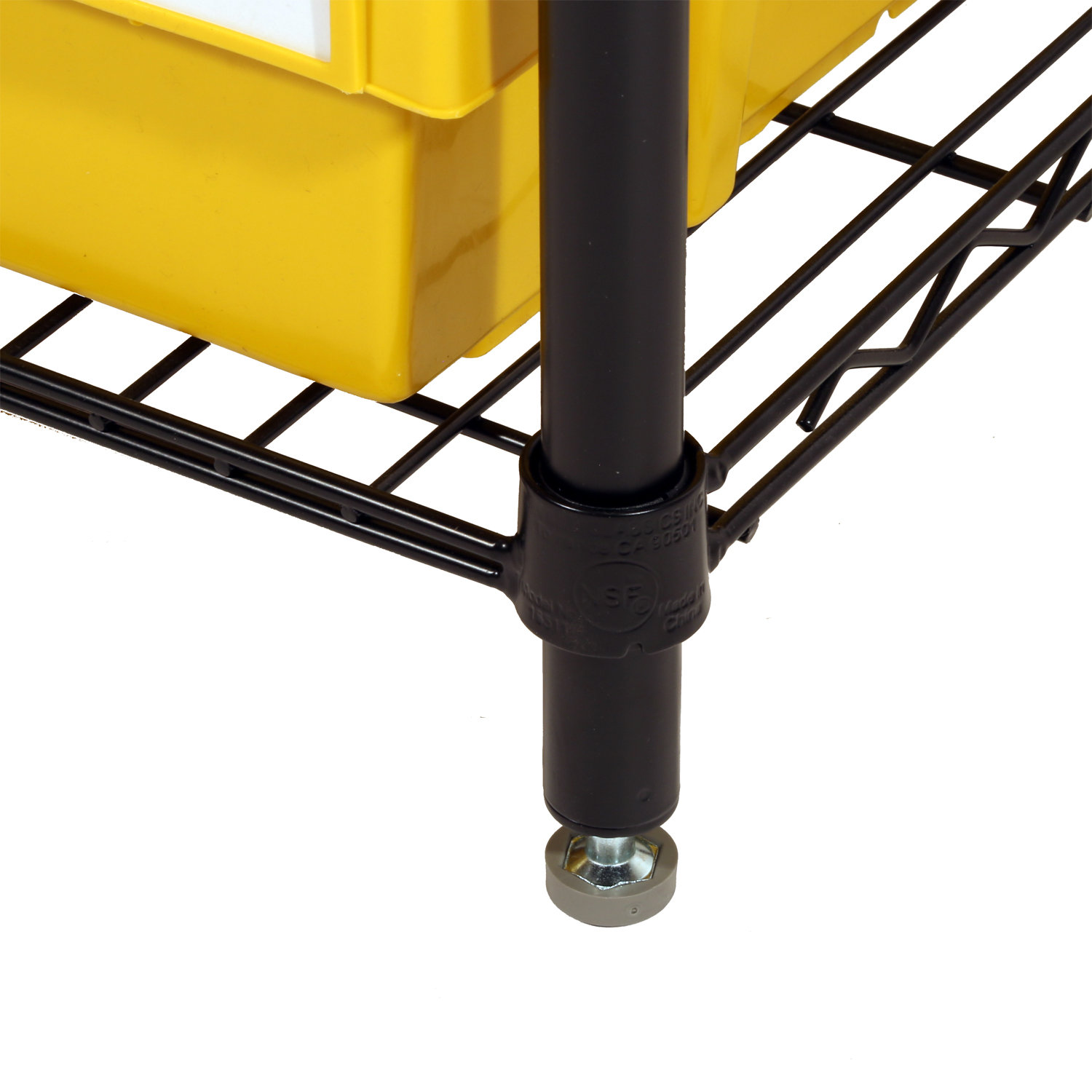 Seville Classics 30" H 4 Shelf Commercial Bin Rack System & Reviews