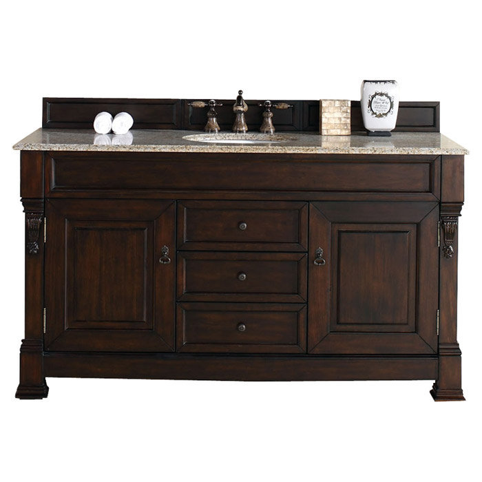 James Martin Furniture Brookfield 60" Single Vanity Base & Reviews