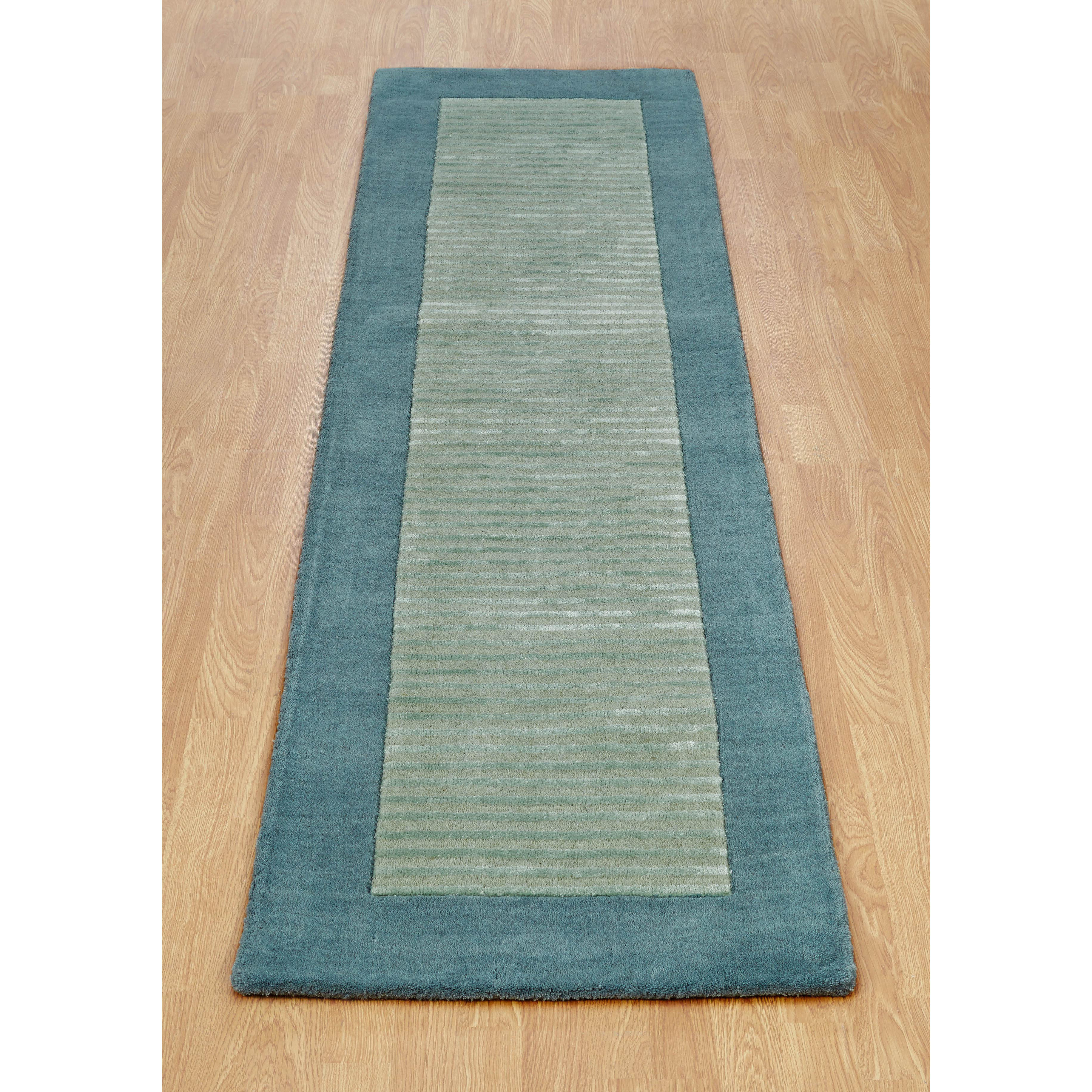 Brook Lane Rugs Henley HandWoven Duck Egg Blue Area Rug & Reviews