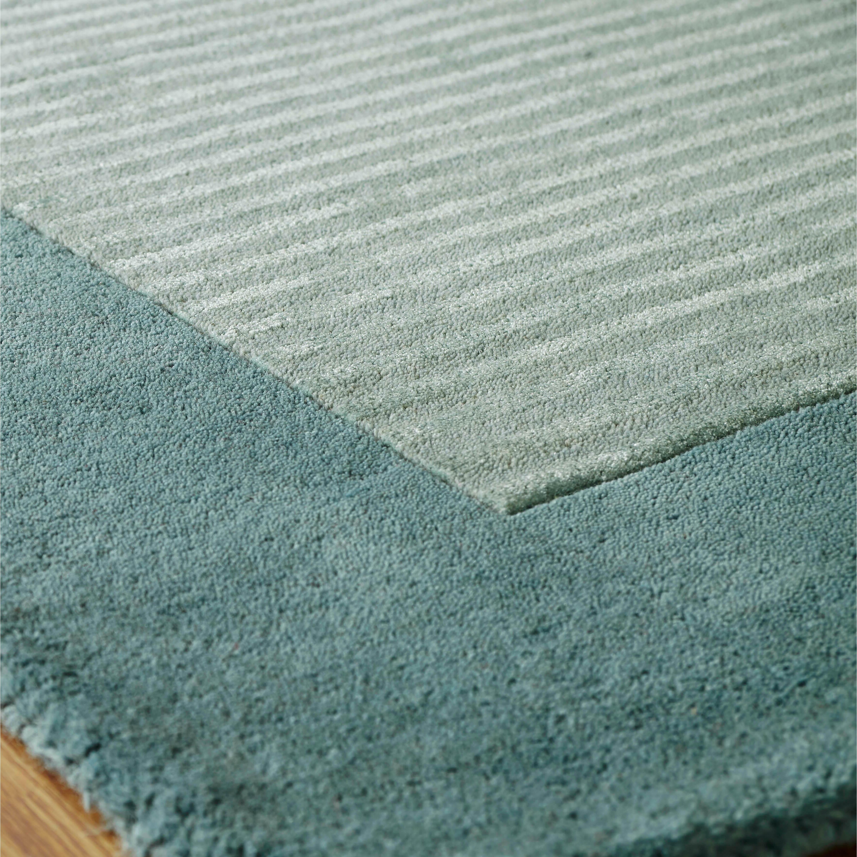 Brook Lane Rugs Henley Hand Woven Duck Egg Blue Area Rug And Reviews Uk