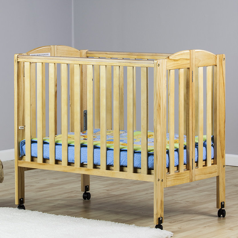 Dream On Me 2in1 Portable Folding Convertible Crib & Reviews Wayfair
