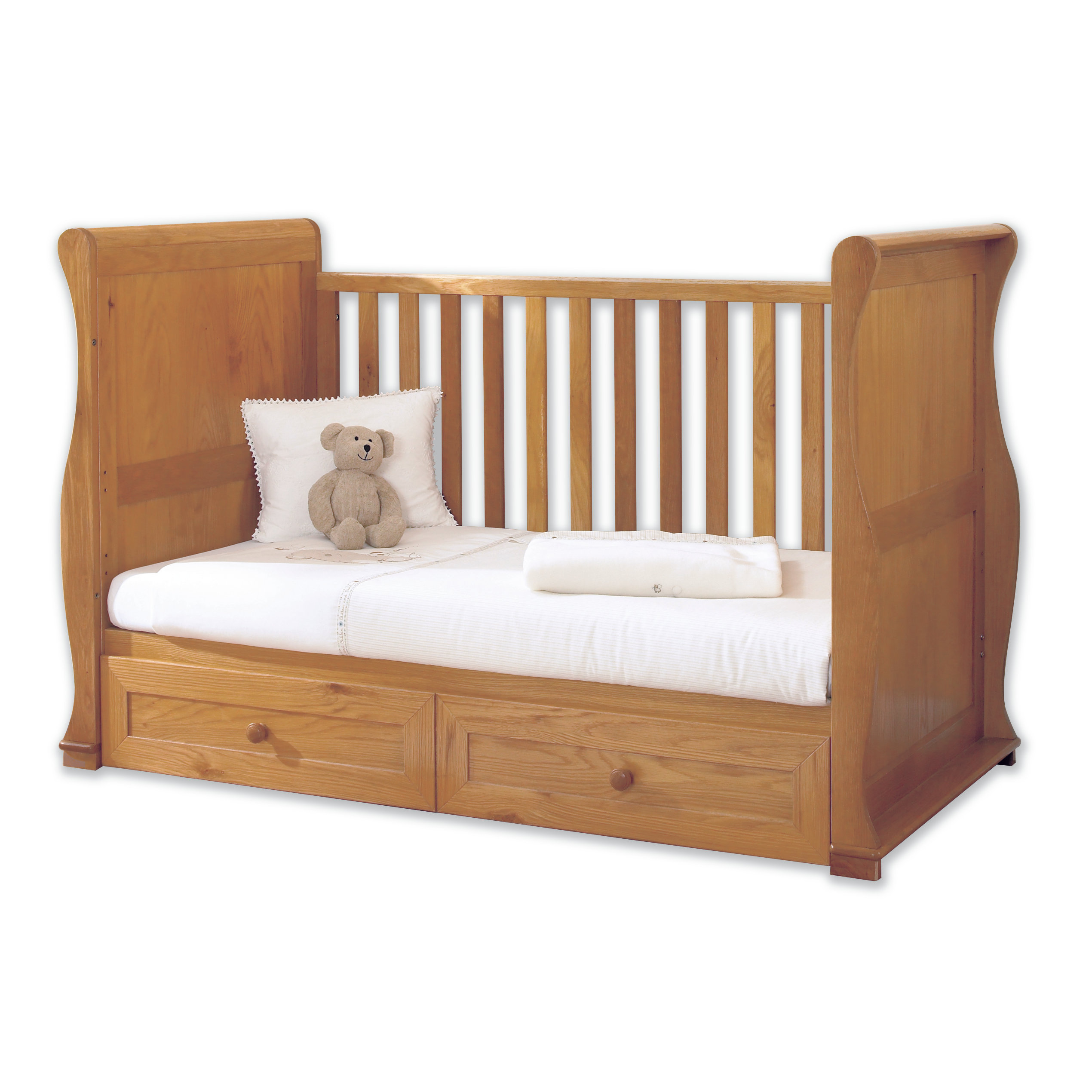 East Coast Sleigh 2in1 Convertible Cot & Reviews Wayfair.co.uk