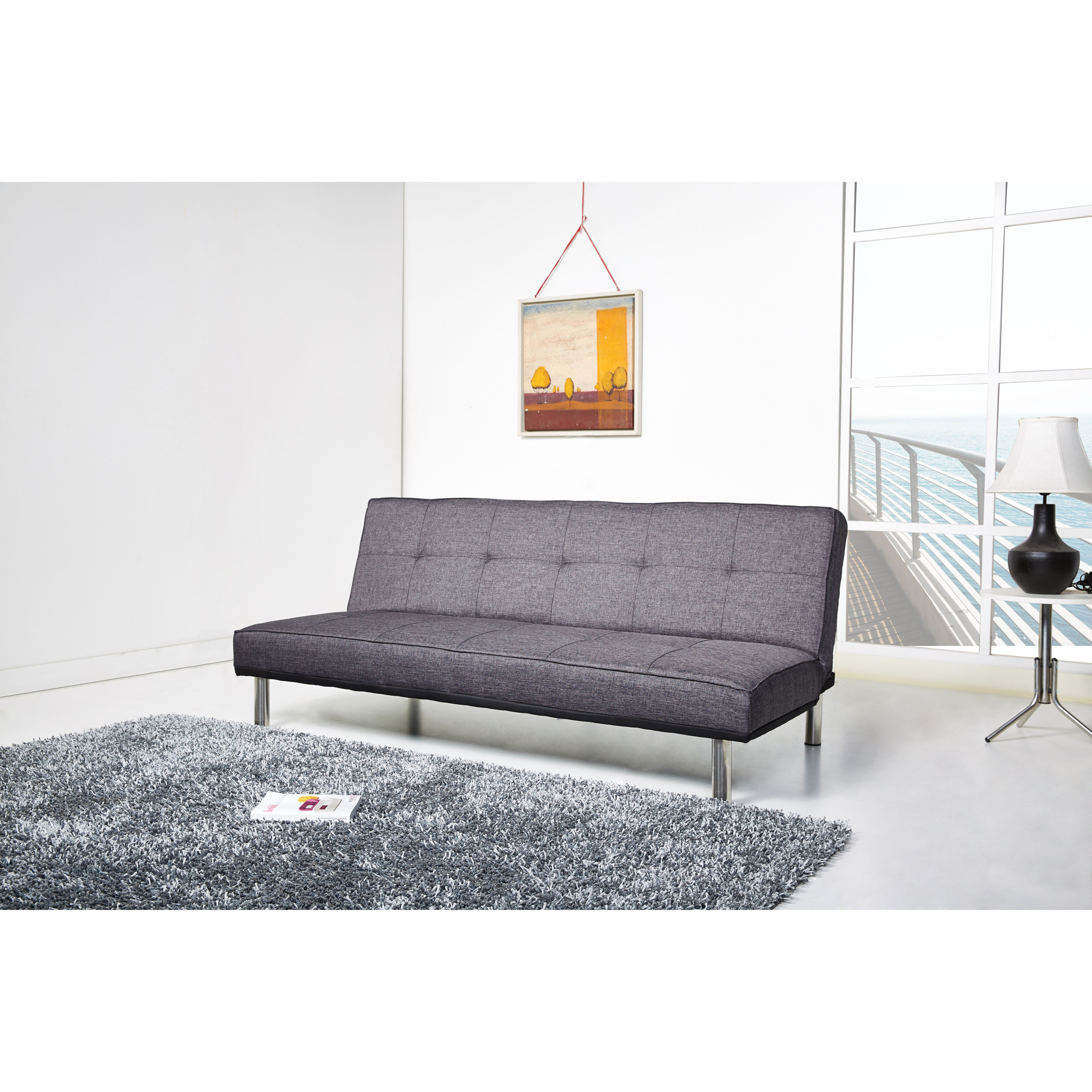Leader Lifestyle Zenko 3 Seater Clic Clac Sofa Bed & Reviews Wayfair UK