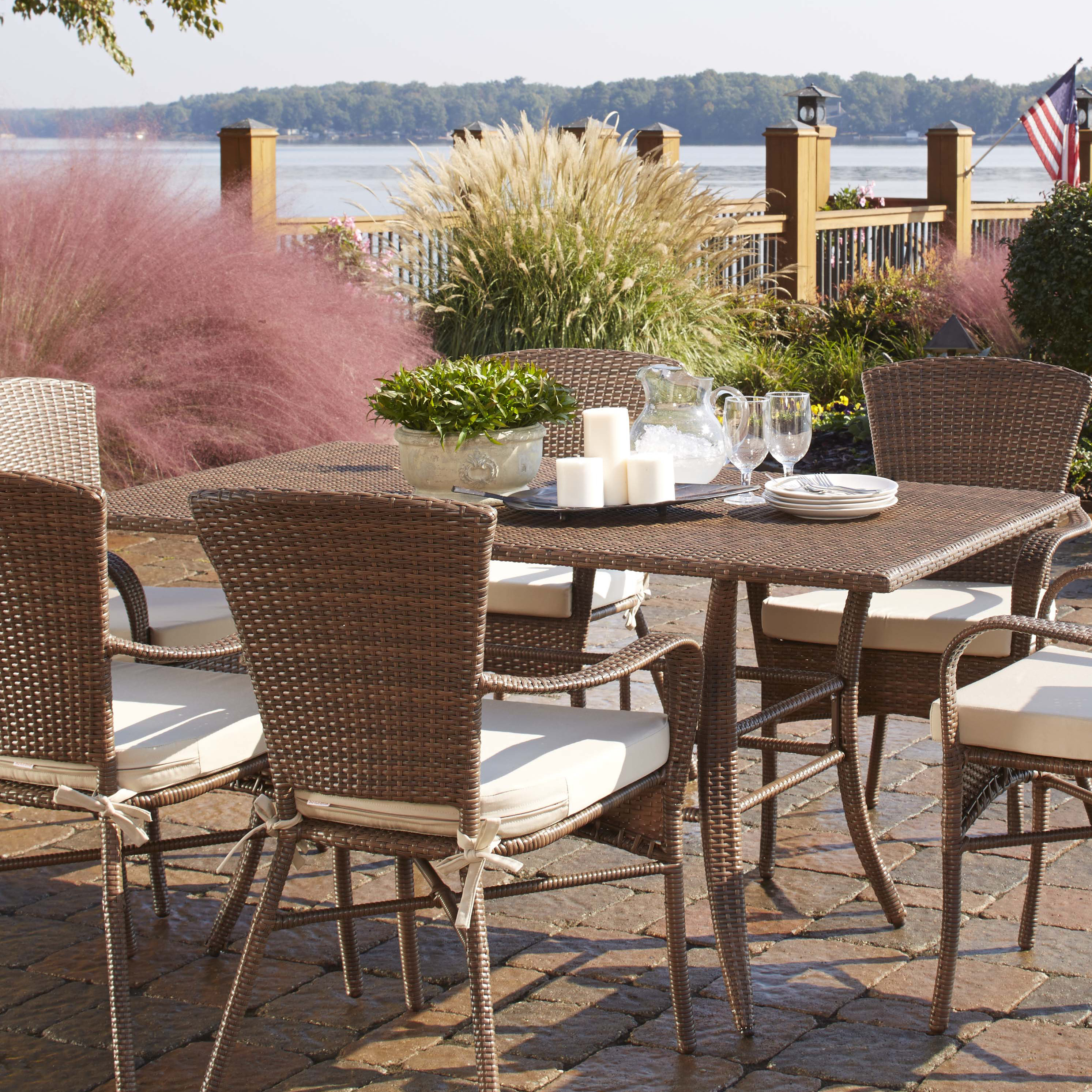 Panama Jack Key Biscayne Dining Table Reviews Wayfair Panama Jack Outdoor Key Biscayne Dining Table